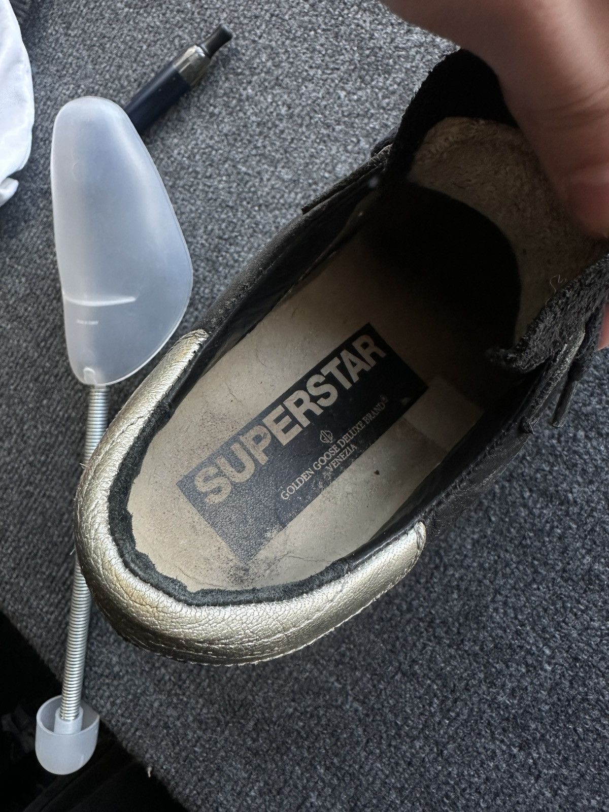 Golden Goose GOLDEN GOOSE 🚨 RARE SUPERSTAR BIG LOGO DIRTY SHOES WMN Size US 6 / IT 36 - 9 Thumbnail