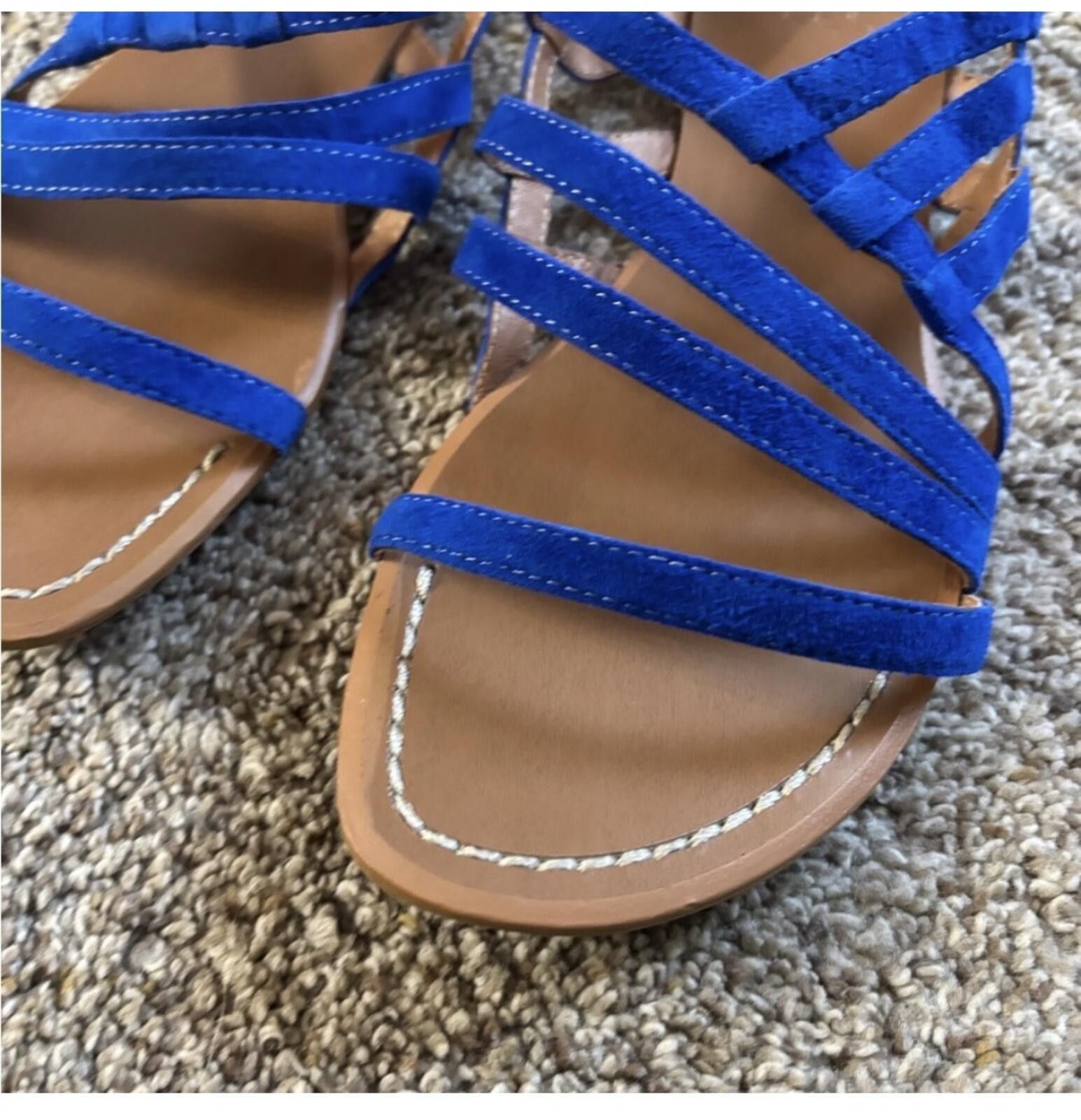 Other (Joe’s Jeans) Blue Strappy Sandals Size US 8 / IT 38 - 6 Thumbnail