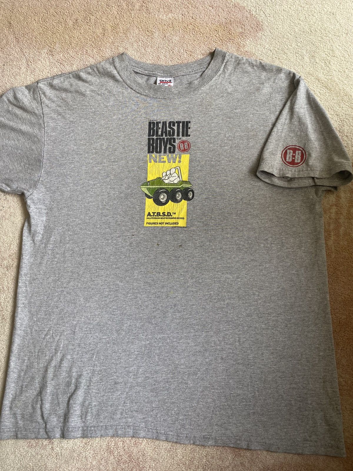 Vintage 1987 87 Run DMC Beastie Boys Licensed To Ill Adidas