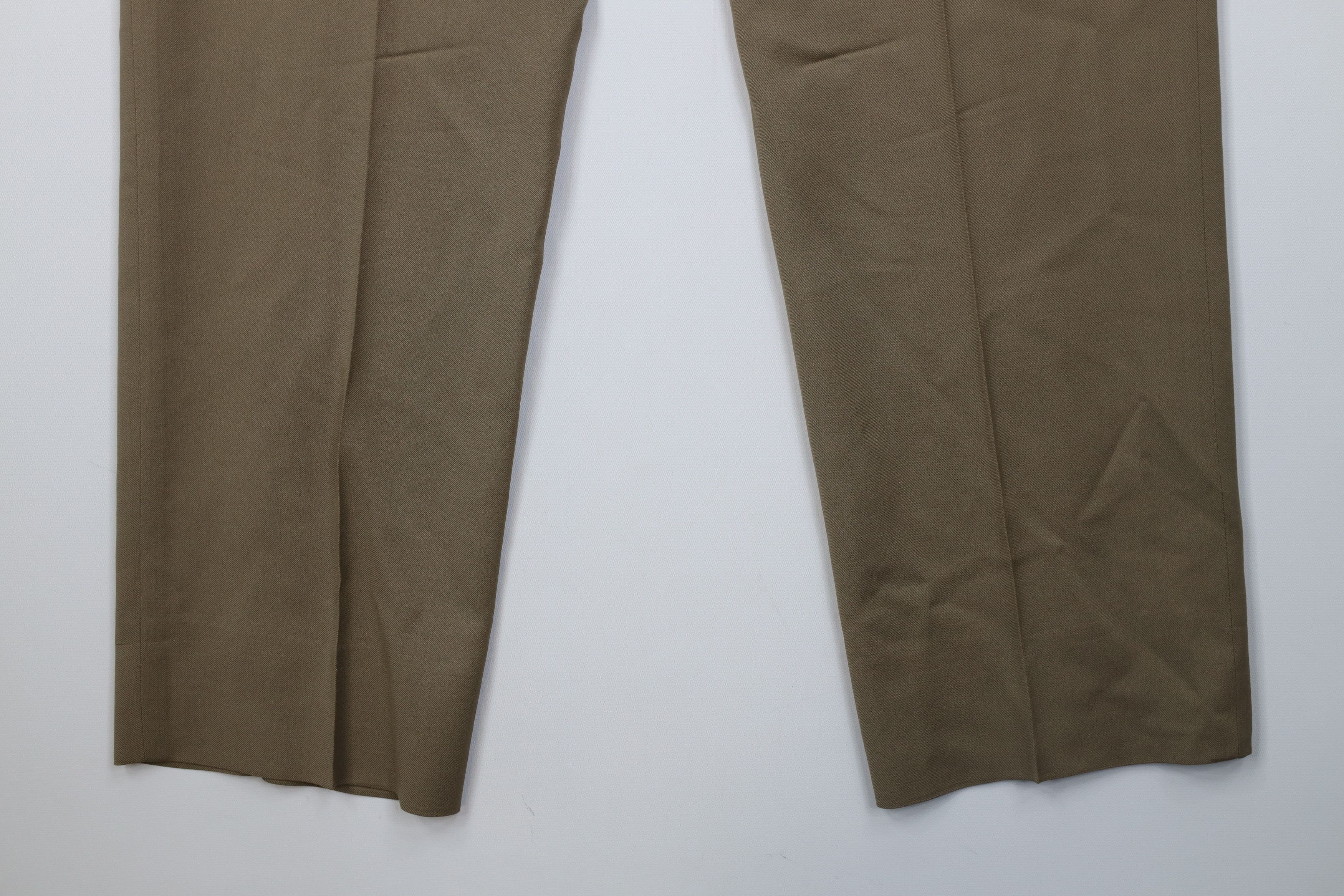 Jos. A. Bank Jos A Bank Executive Tailored Fit Wool Knit Chino Pants Size US 33 - 14 Thumbnail