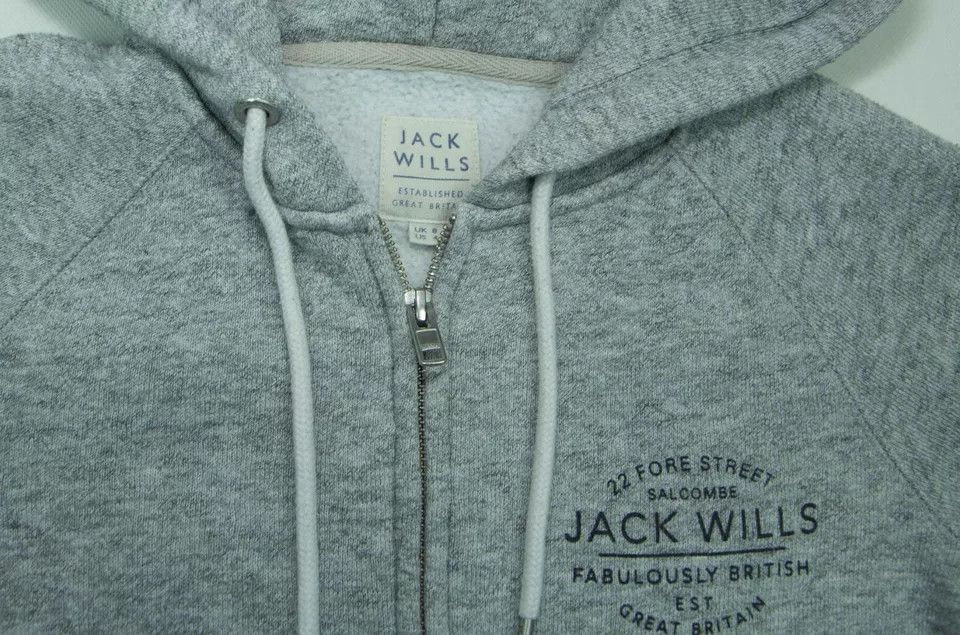 Jack Wills WOMENS JACK WILLS HOODY ZIP SIZE UK-8 VGC Size S / US 4 / IT 40 - 4 Thumbnail