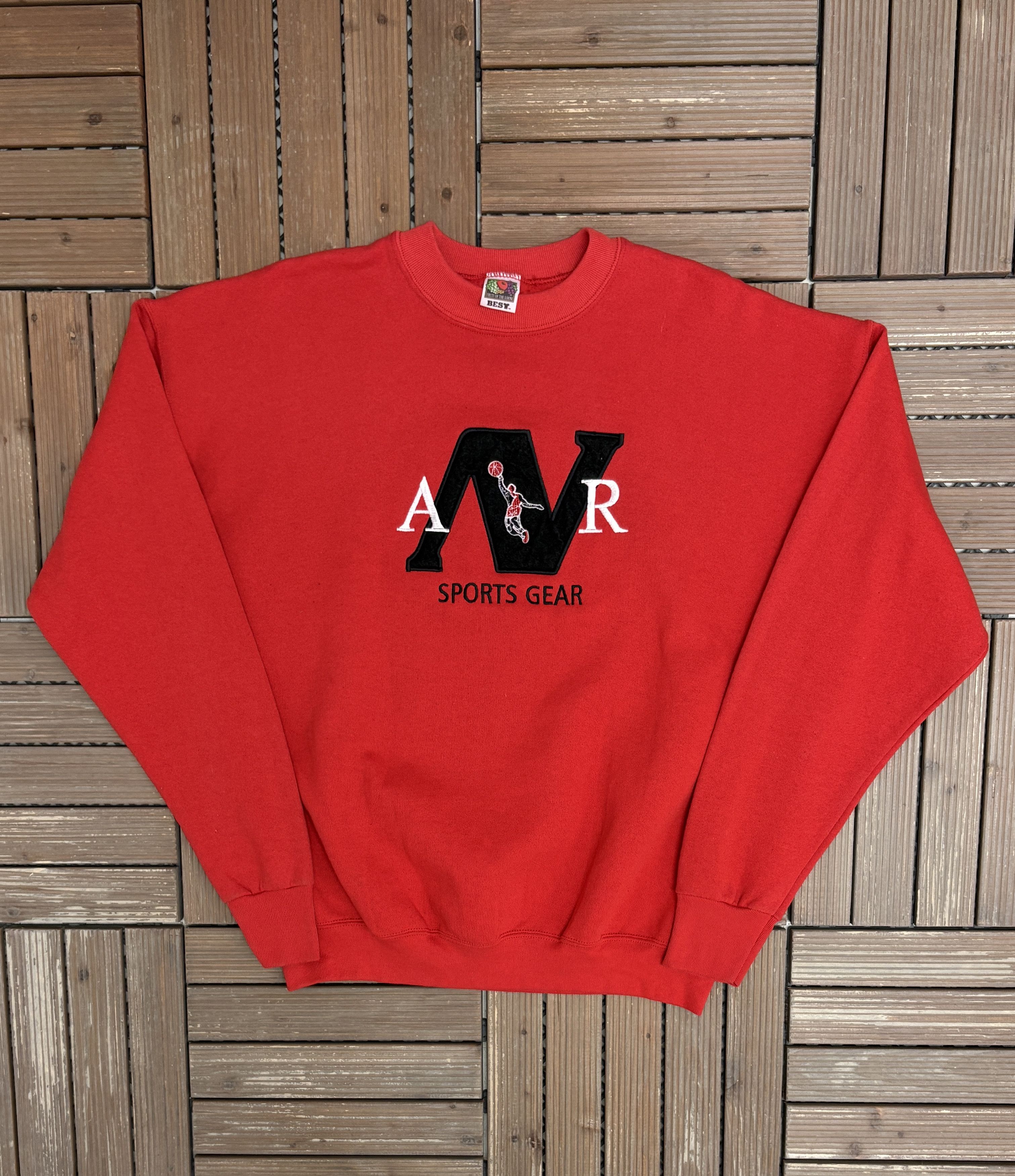Vintage Nike Sports Gear Stitched Vintage Red Crewneck Sweater Size US XL / EU 56 / 4 - 1 Thumbnail