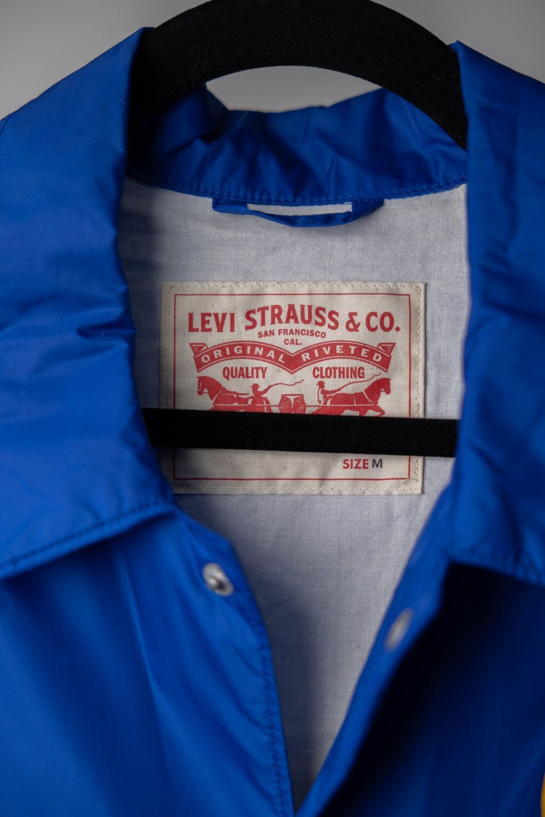 Levi's × NBA Levi’s X Golden State Warriors Windbreaker Jacket Size US M / EU 48-50 / 2 - 3 Thumbnail