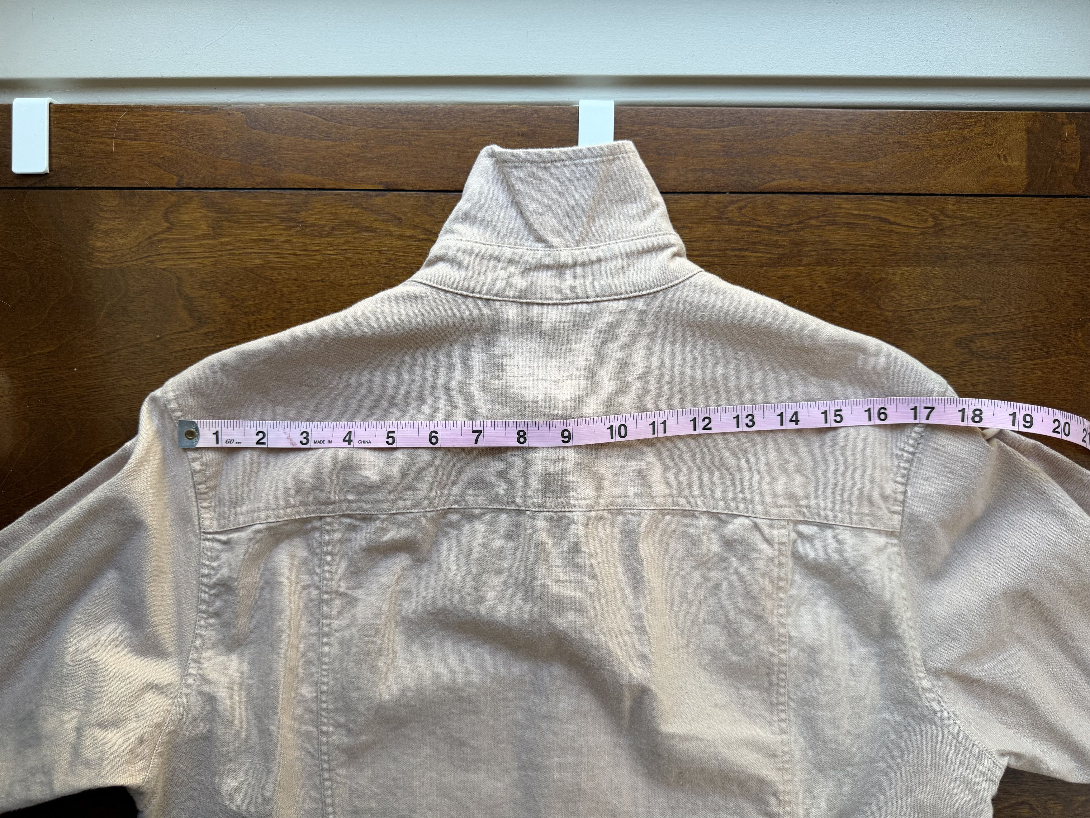 Corridor Corridor Linen Cotton Overshirt Dusty Rose Small Made USA Size US S / EU 44-46 / 1 - 11 Thumbnail