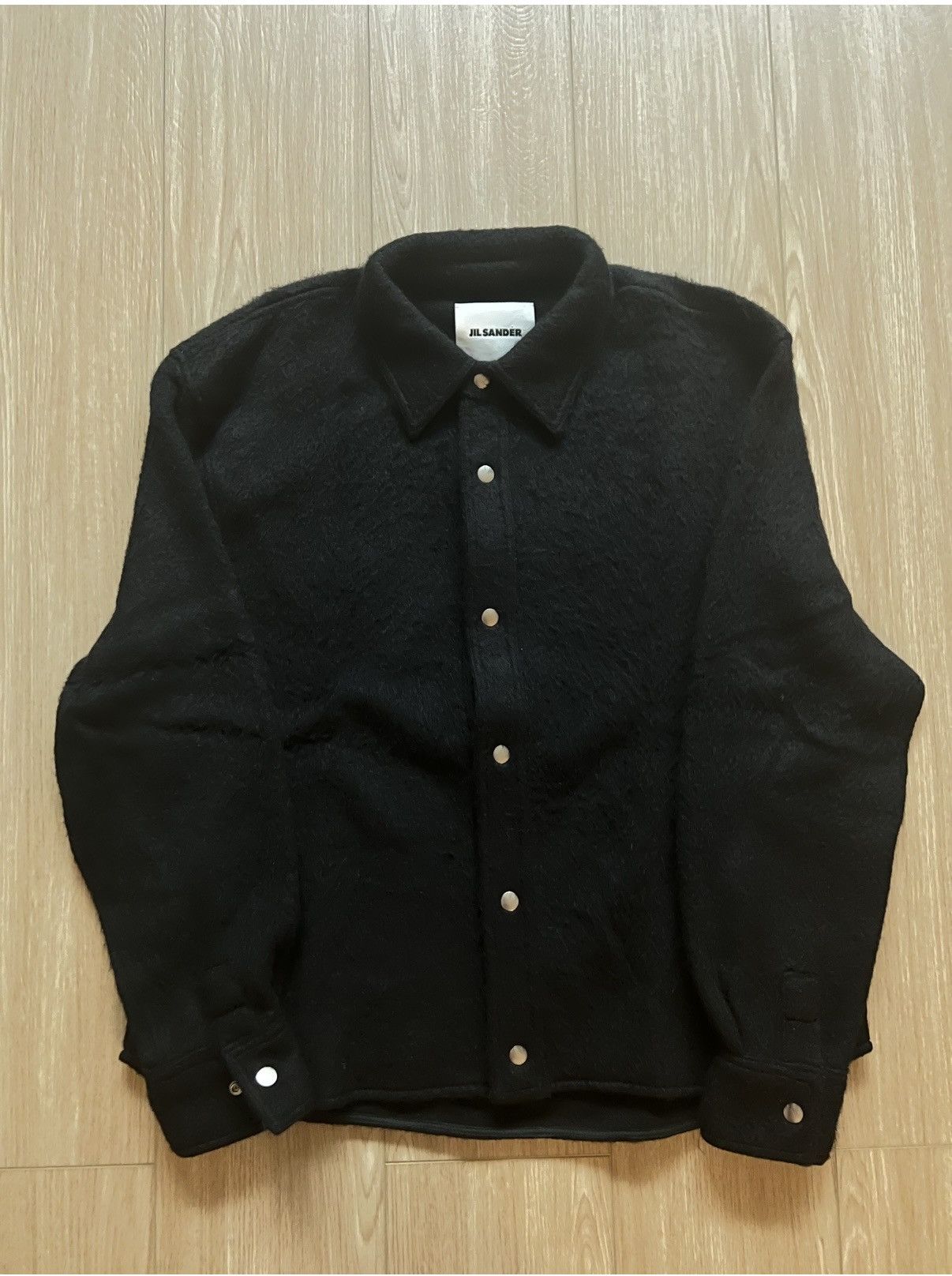 Jil Sander Jil Sander Mohair Wool Overshirt Size 48 Size US M / EU 48-50 / 2 - 1 Thumbnail