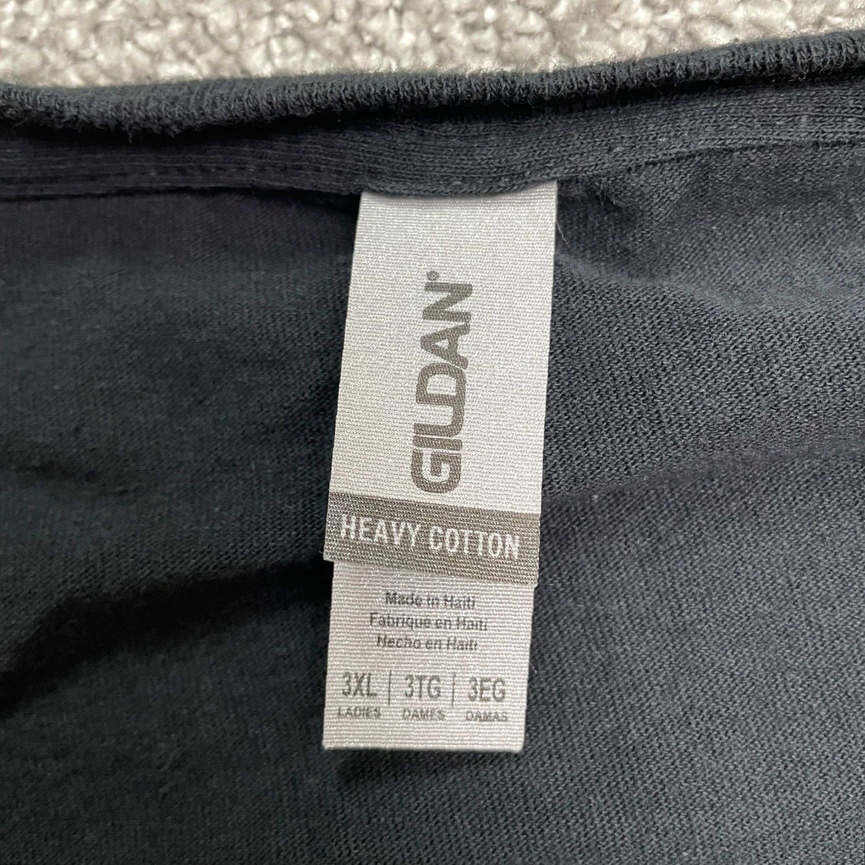 Gildan Gildan Heavy Cotton Graphic T-Shirt Womens 3XL Black Funny Novelty Casual Tee Size XXL / US 16-18 / IT 52-54 - 7 Thumbnail