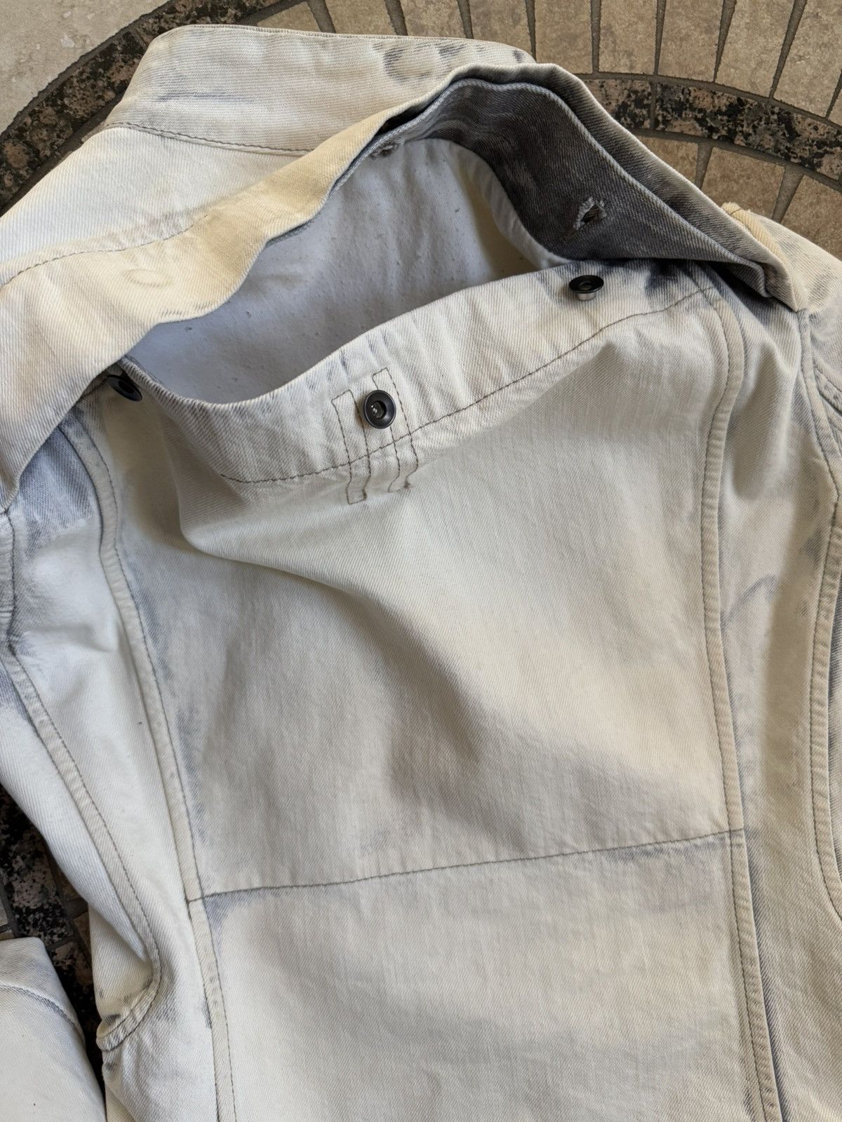Rick Owens × Rick Owens Drkshdw 2010’s Rick Owens DRKSHDW Slave Denim Jacket Size US XS / EU 42 / 0 - 5 Thumbnail