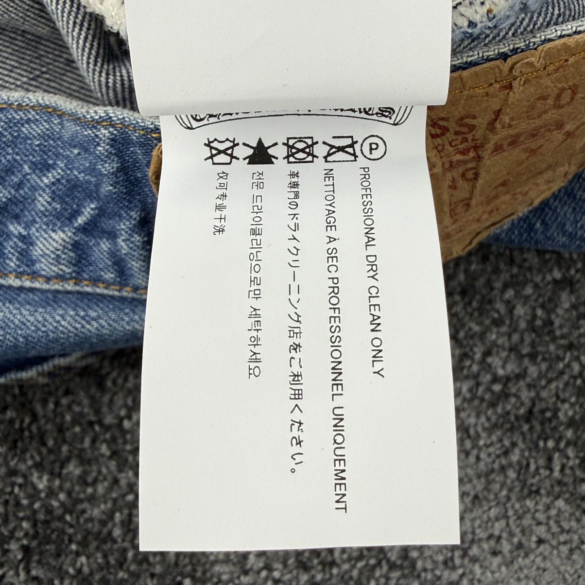 Chrome Hearts Chrome Hearts Levi’s 501 Cross Patch Denim Jeans Size US 33 - 14 Thumbnail