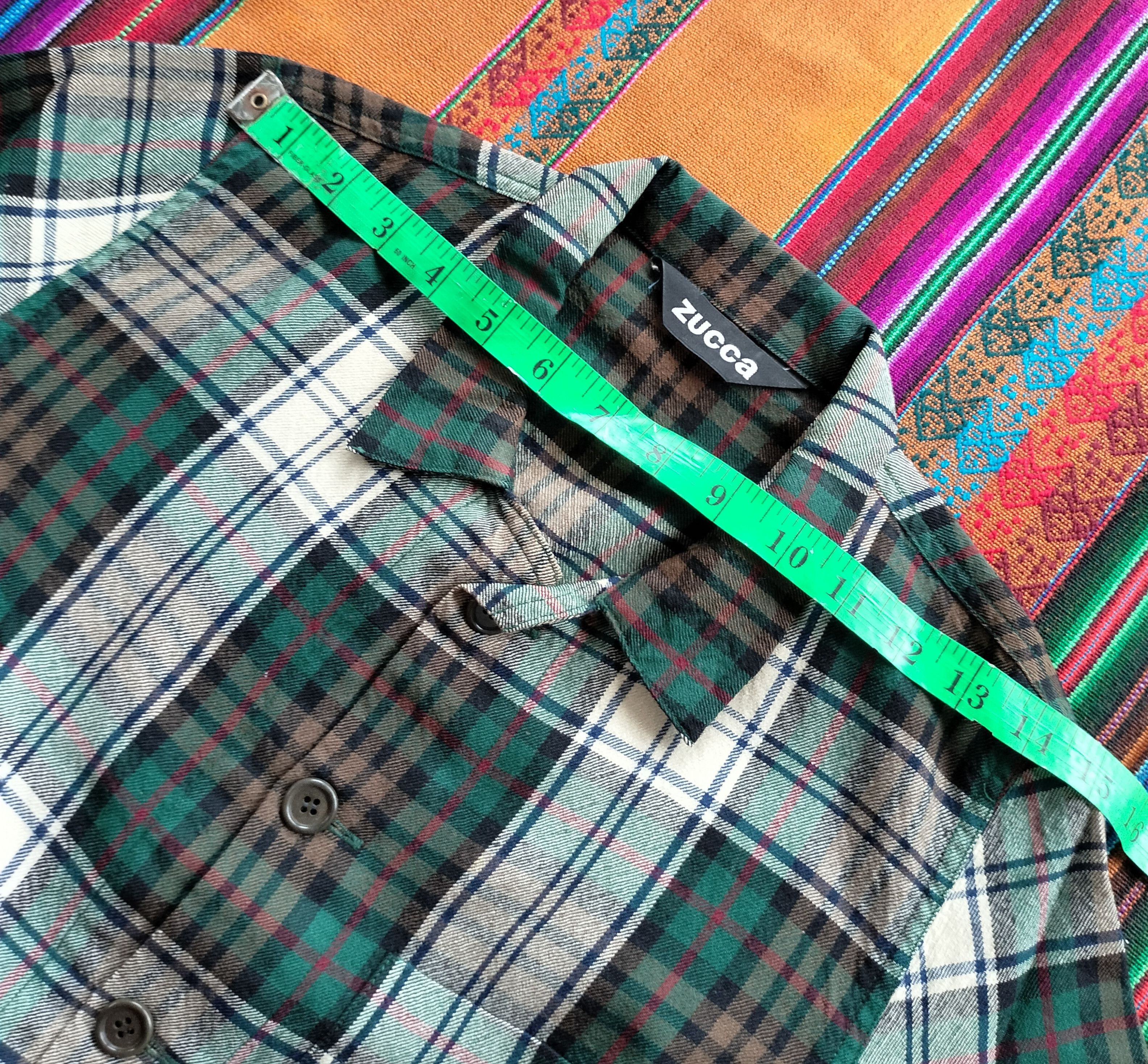 CABANE de ZUCCa Cabane de zucca 4 pocket plaid shirt Size M / US 6-8 / IT 42-44 - 14 Thumbnail