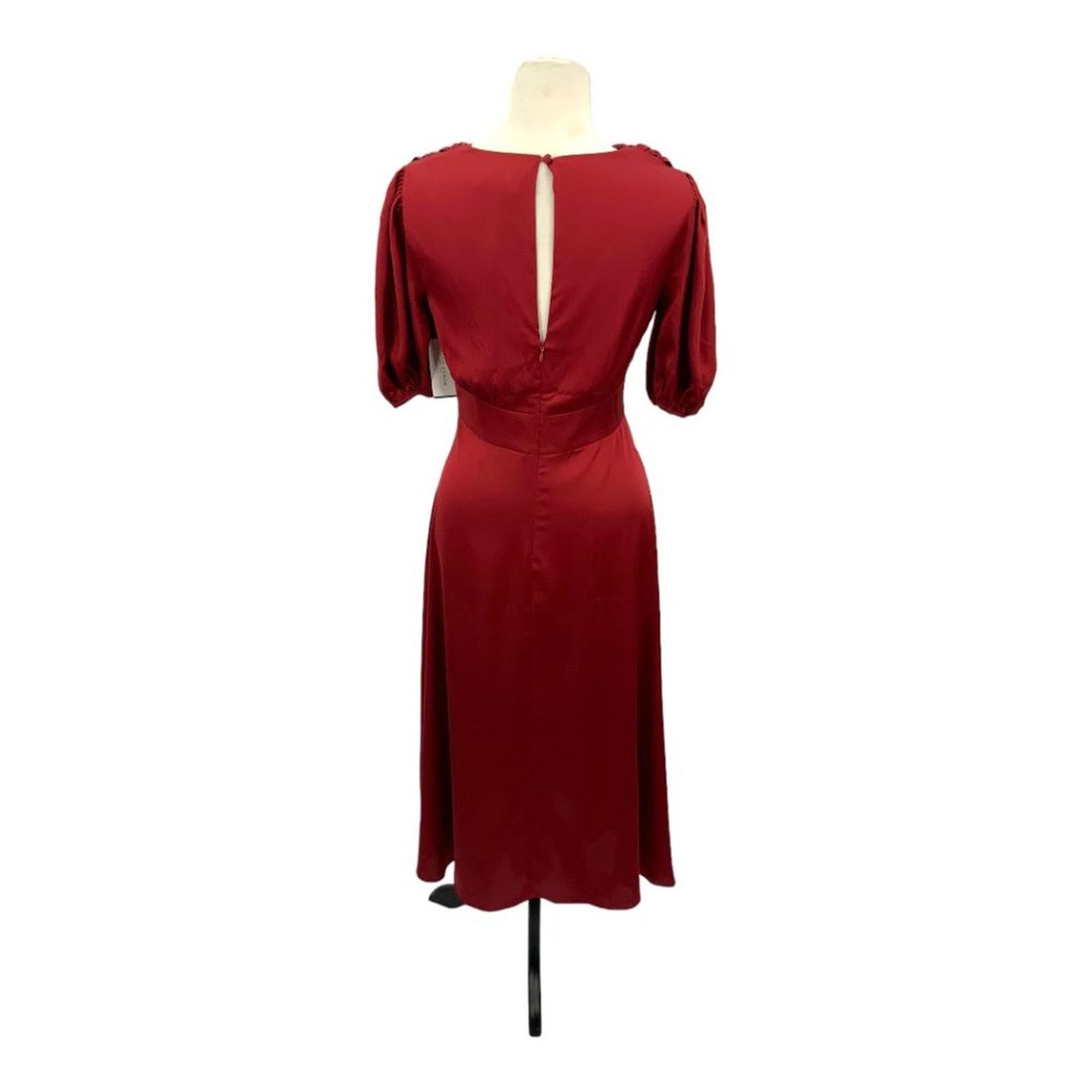 maeve sleeveless button-front a-line mini dress Alexia Admor Women's Diamond Maxi Dress, Ivory