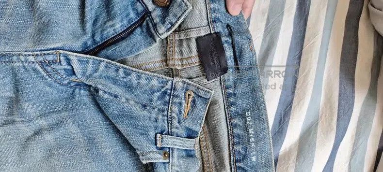 Saint Laurent Paris SAINT LAURENT Distressed Denim Jeans. Size US 34 / EU 50 - 4 Thumbnail