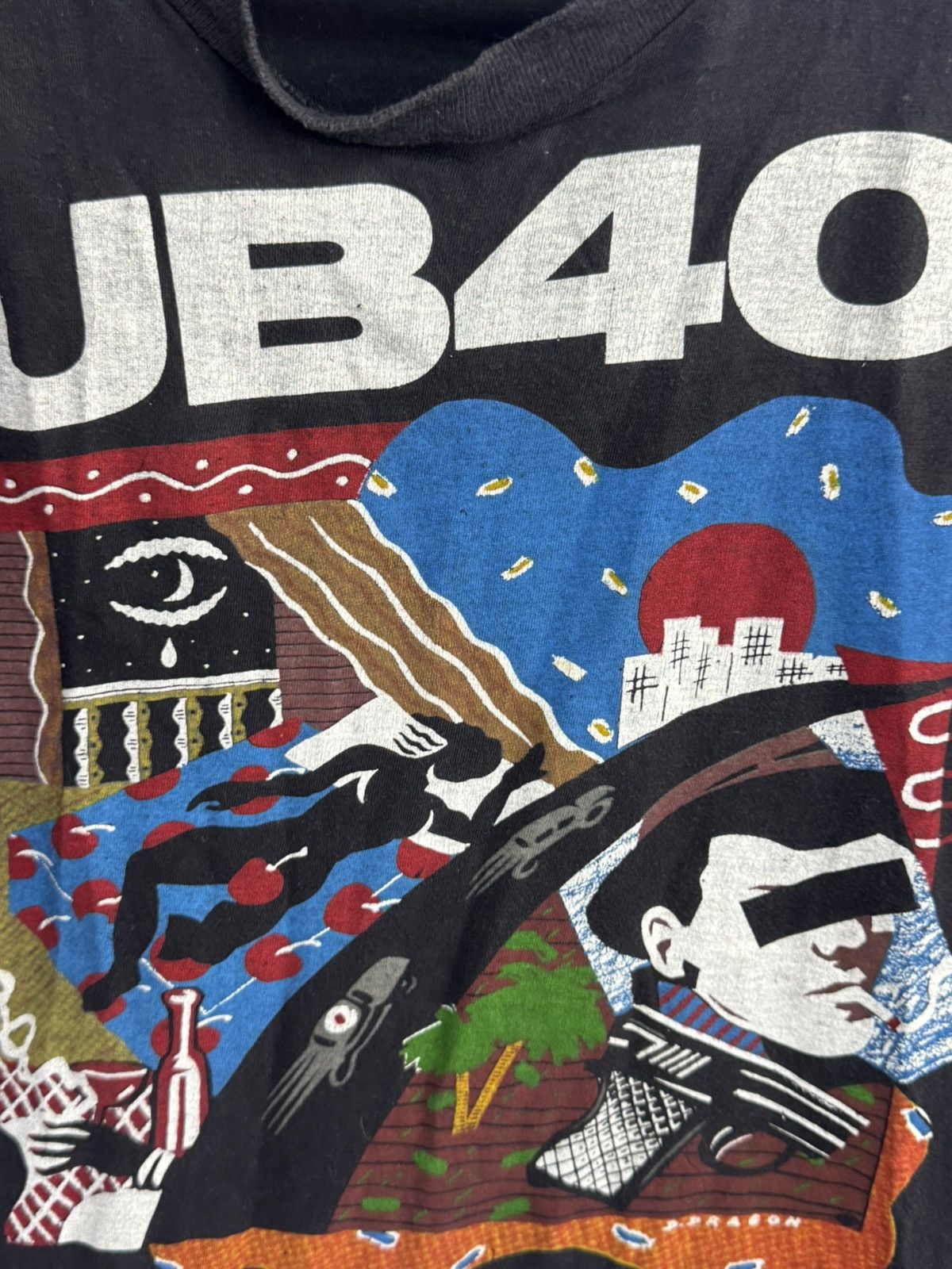Vintage Vintage UB40 Merch shirt Music Band Tee Japan Samurai Men M Size US M / EU 48-50 / 2 - 11 Thumbnail