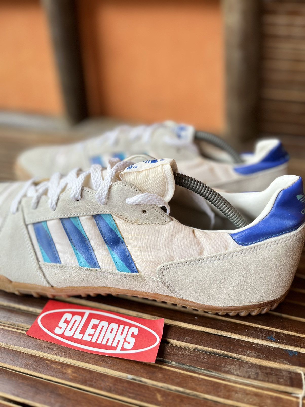 Adidas 1990s Adidas Indoor training vintage rare Size US 12.5 / EU 45-46 - 6 Thumbnail