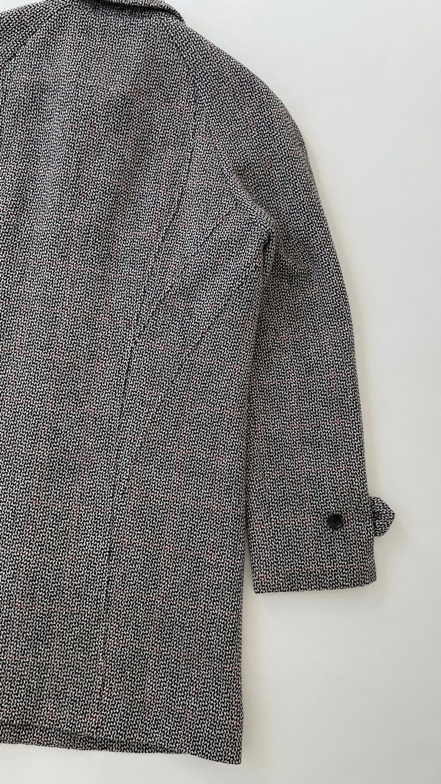 Comme des Garcons A/W 03 Panelled Patterned Weave Overcoat Size US L / EU 52-54 / 3 - 21 Thumbnail
