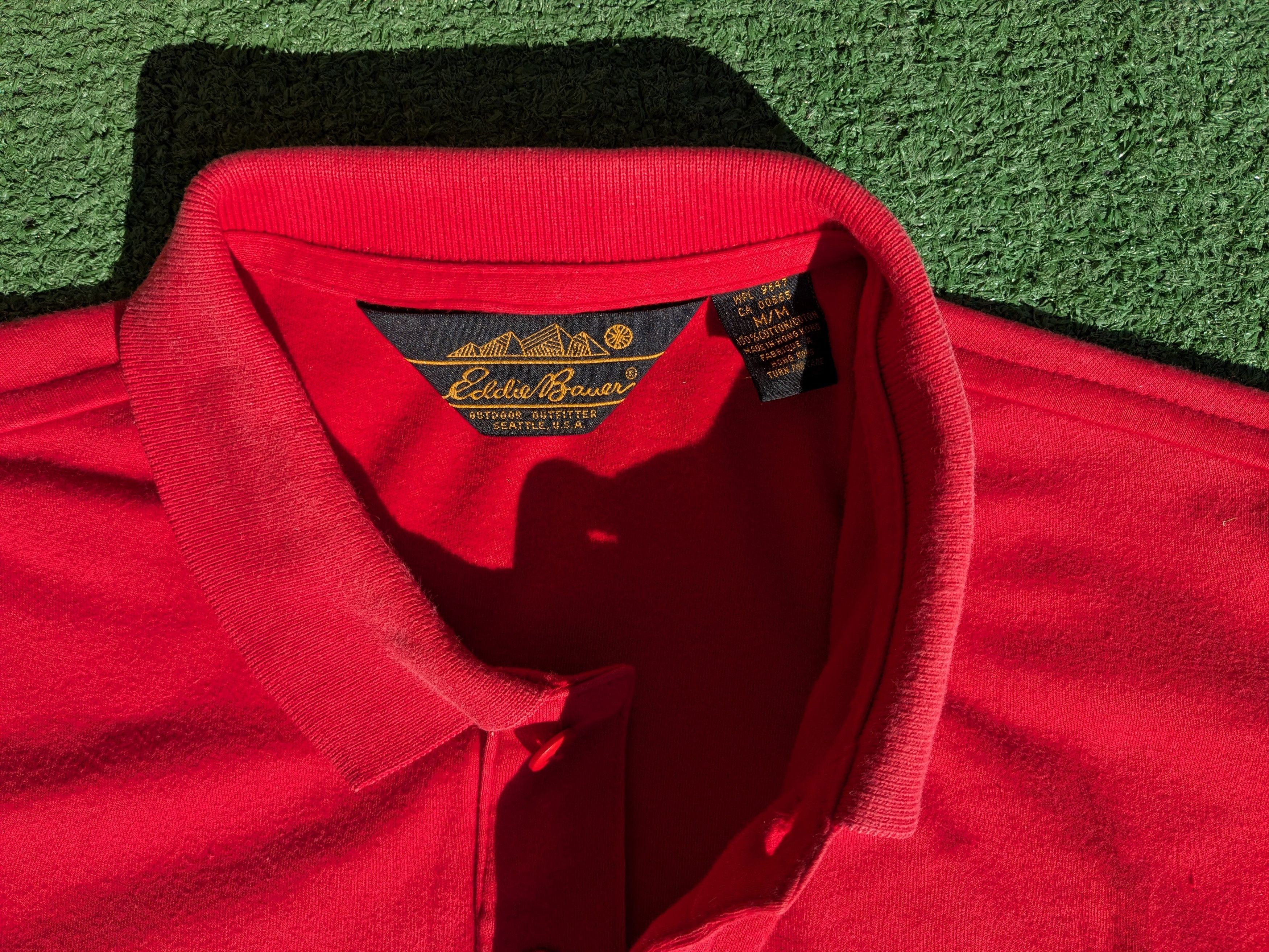Eddie Bauer Eddie Bauer Cotton Casual Pullover S/S Polo Shirt Size US M / EU 48-50 / 2 - 6 Thumbnail