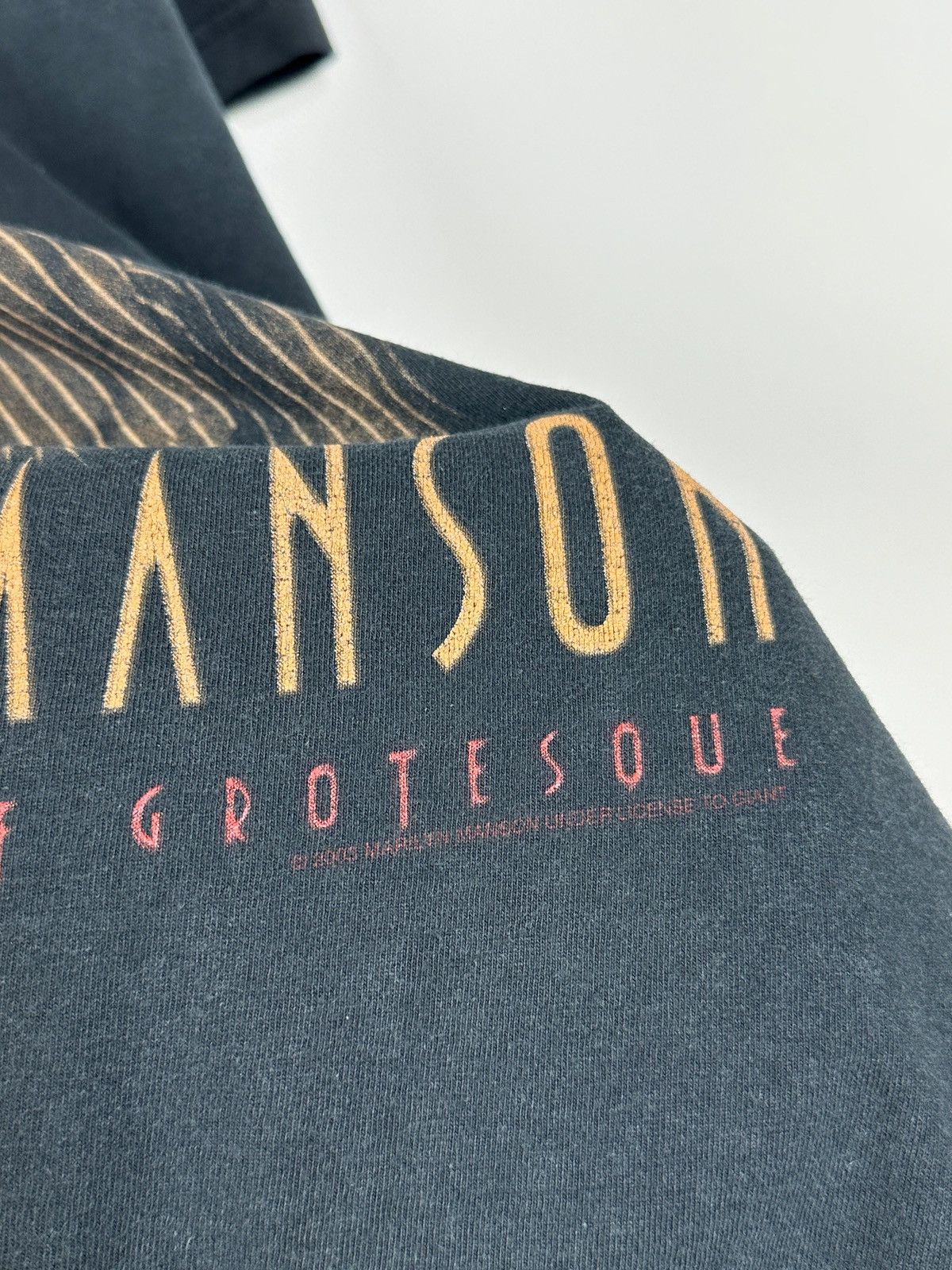 Band Tees 2003 Vintage Marilyn Manson The Golden Age of Grotesque Size US L / EU 52-54 / 3 - 11 Thumbnail