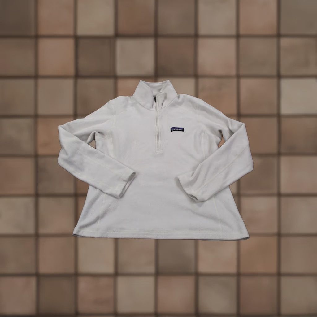 Patagonia Patagonia Jacket Womens M White Fleece Outdoor Windbreaker 26278 Size M / US 6-8 / IT 42-44 - 1 Thumbnail