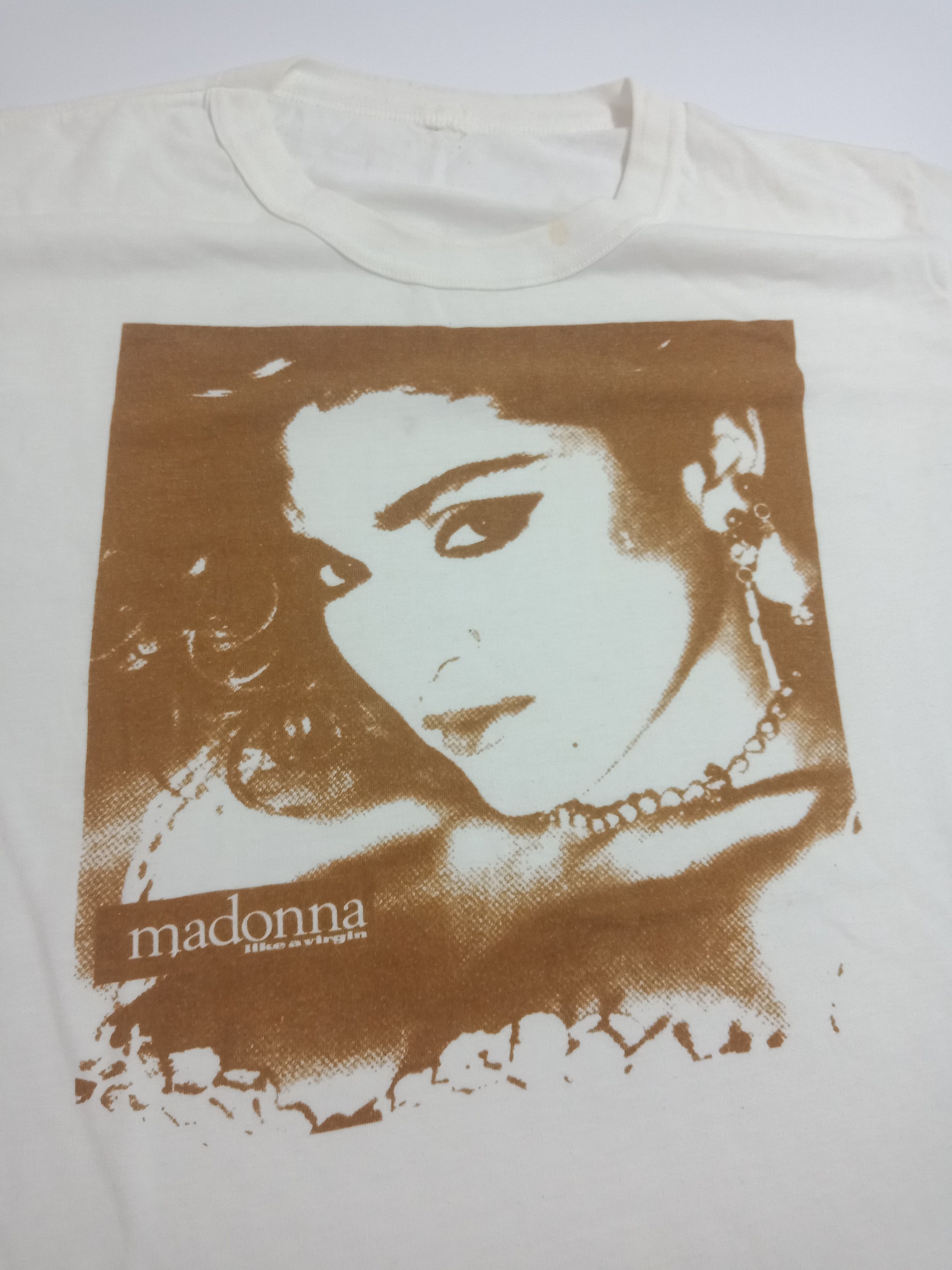 Vintage Vintage Madonna Like A Virgin #A Size US L / EU 52-54 / 3 - 3 Thumbnail