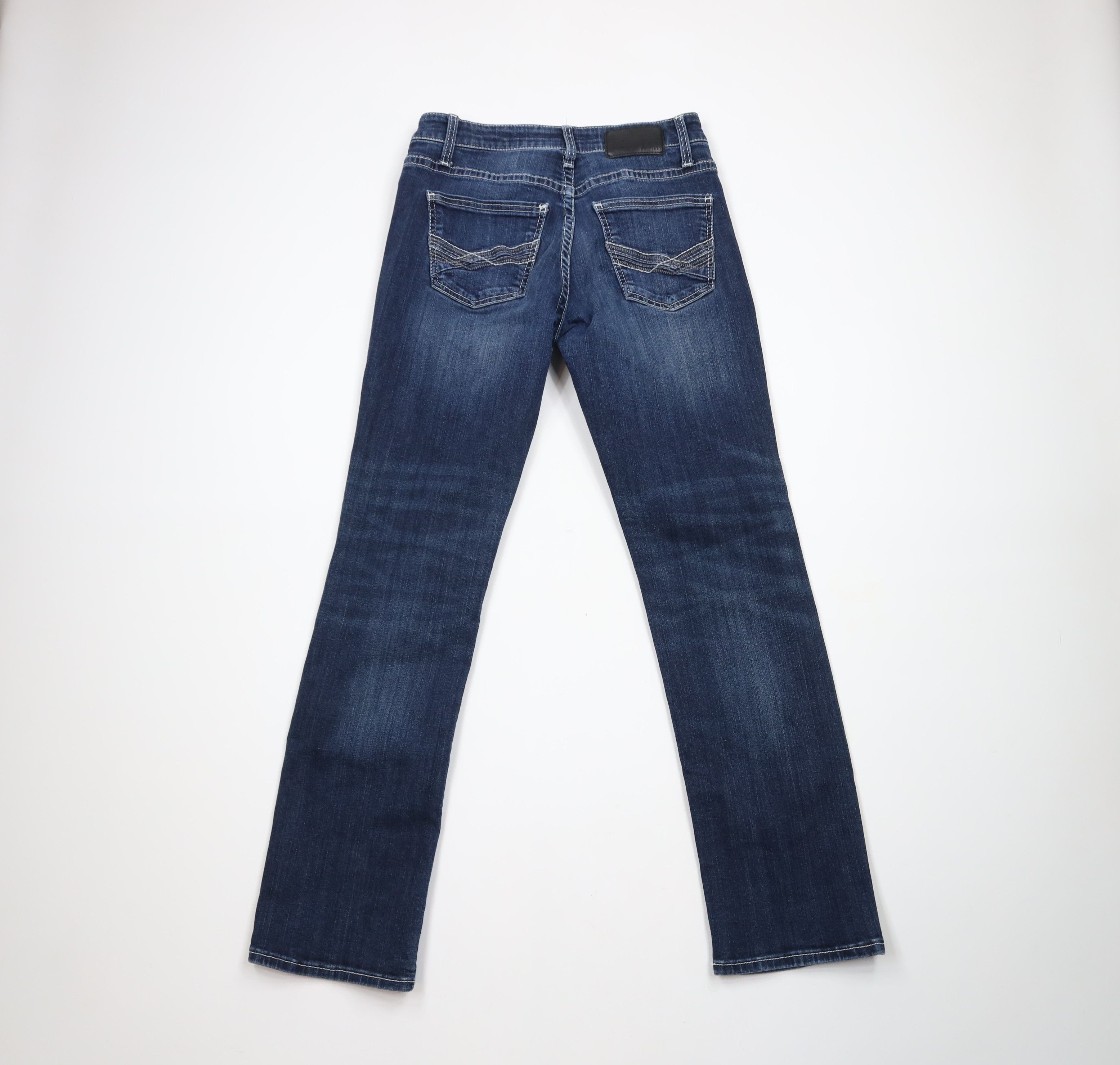 Vintage Buckle BKE Stitch Stretch Jake Straight Leg Denim Jeans Blue Size US 30 / EU 46 - 8 Thumbnail