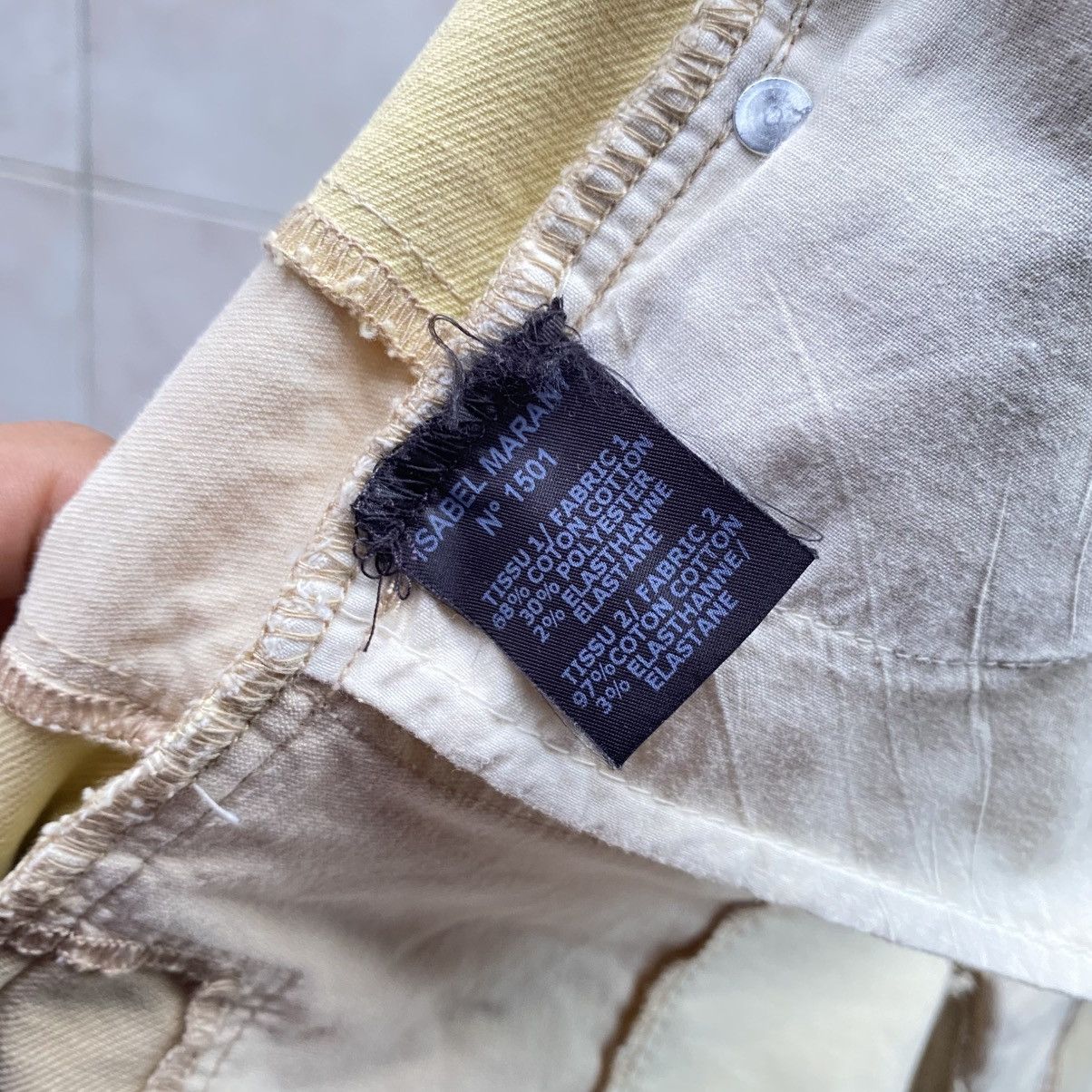 Isabel Marant Isabel Marant Patchwork Size 23" - 4 Thumbnail