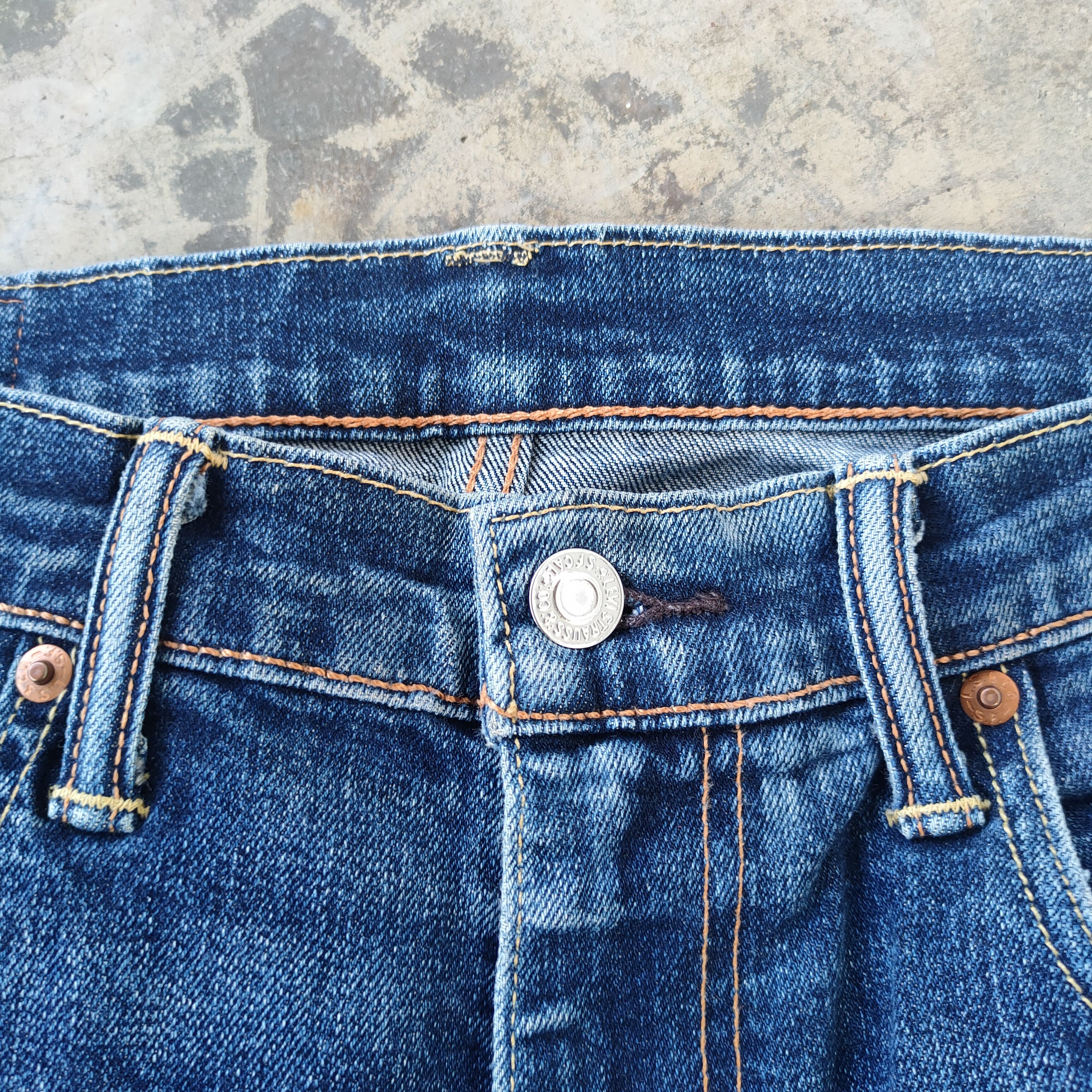 Jean × Levi's W32 VINTAGE LEVI'S 502 FADED DISTRESSED RIPPED JEANS PANTS Size US 32 / EU 48 - 5 Thumbnail
