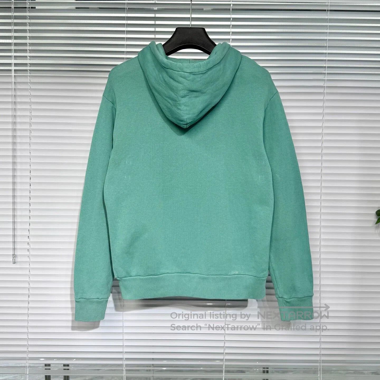 Louis Vuitton lv embroidered hoodie in lake green. Size US M / EU 48-50 / 2 - 2 Thumbnail
