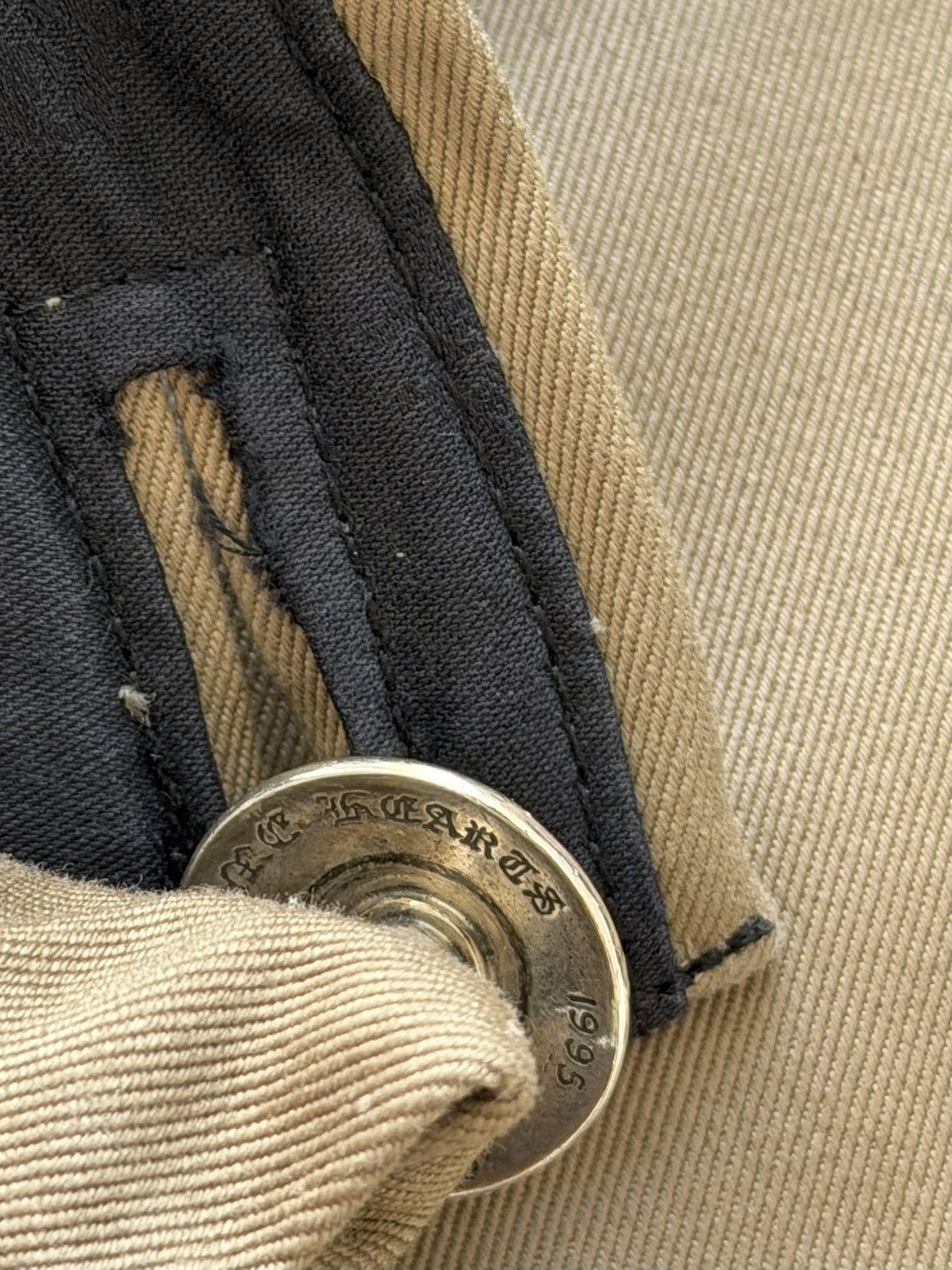 Chrome Hearts Chrome Hearts Khaki Chino Pants Size US 34 / EU 50 - 15 Thumbnail