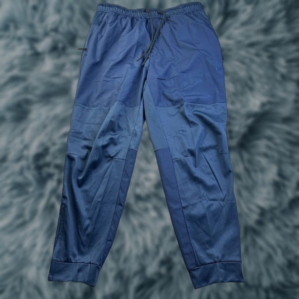 Nike Nike Pants Large Blue Sweatpants Water Repellent Versatile Gym Training Mens Size US 33 - 1 Thumbnail