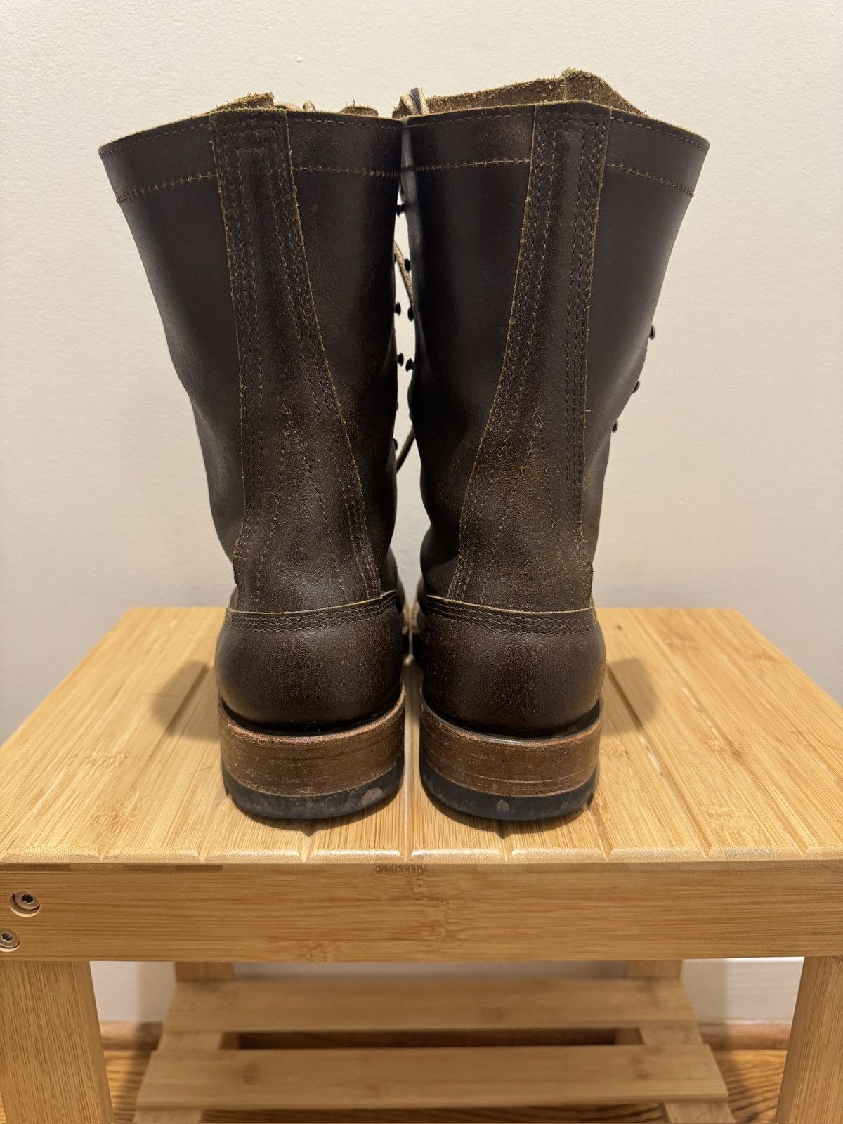 White's Boots White’s Bounty Hunter Horween Cinnamon Waxed Flesh 6.5E Size US 6.5 / EU 39-40 - 4 Thumbnail