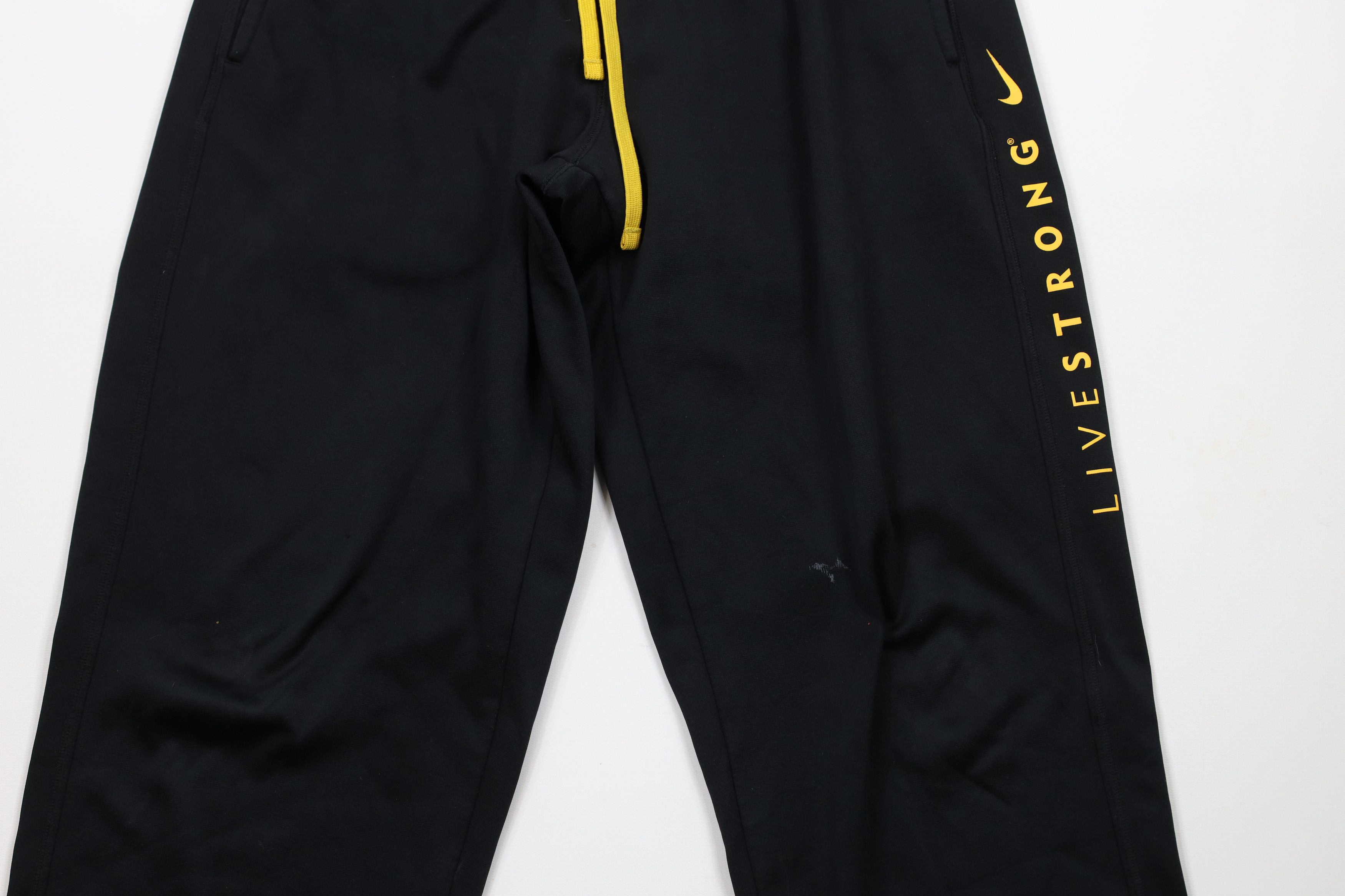 Nike × Vintage Vintage Nike Livestrong Armstrong Wide Leg Sweatpants Pants Size US 34 / EU 50 - 3 Thumbnail