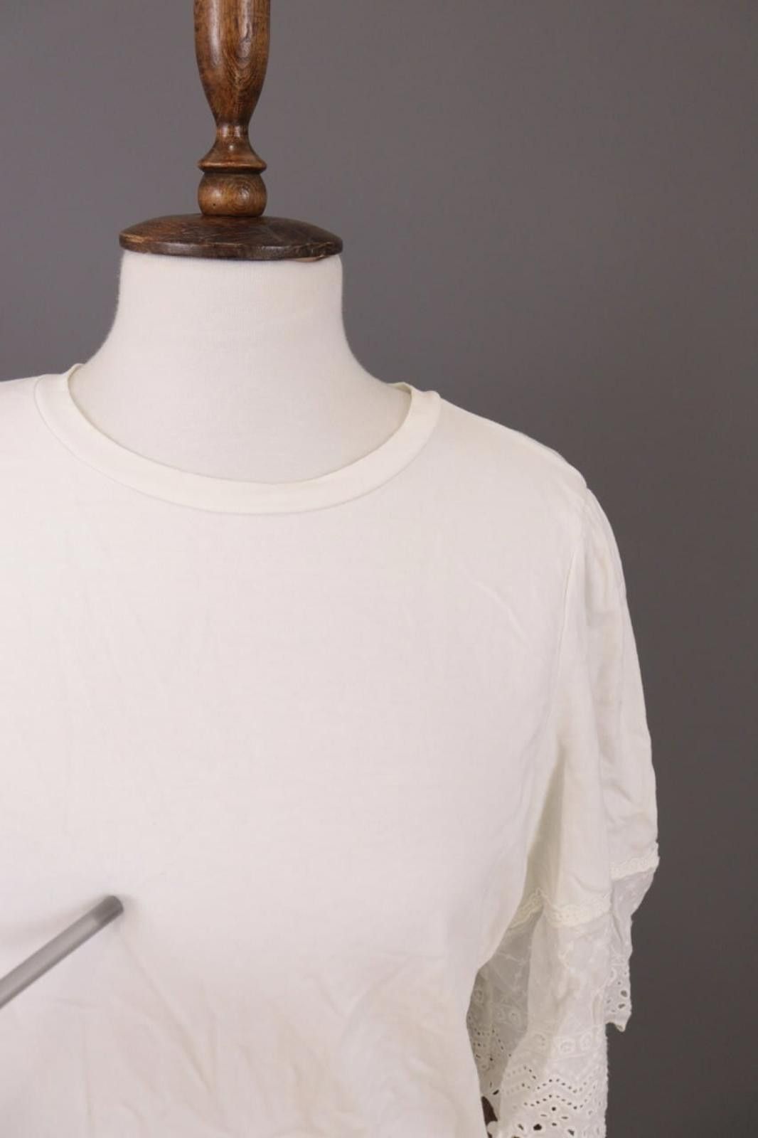 Lauren Ralph Lauren Lauren Ralph Lauren White Floral Blouse Shirt Size M Size L / US 10 / IT 46 - 5 Thumbnail