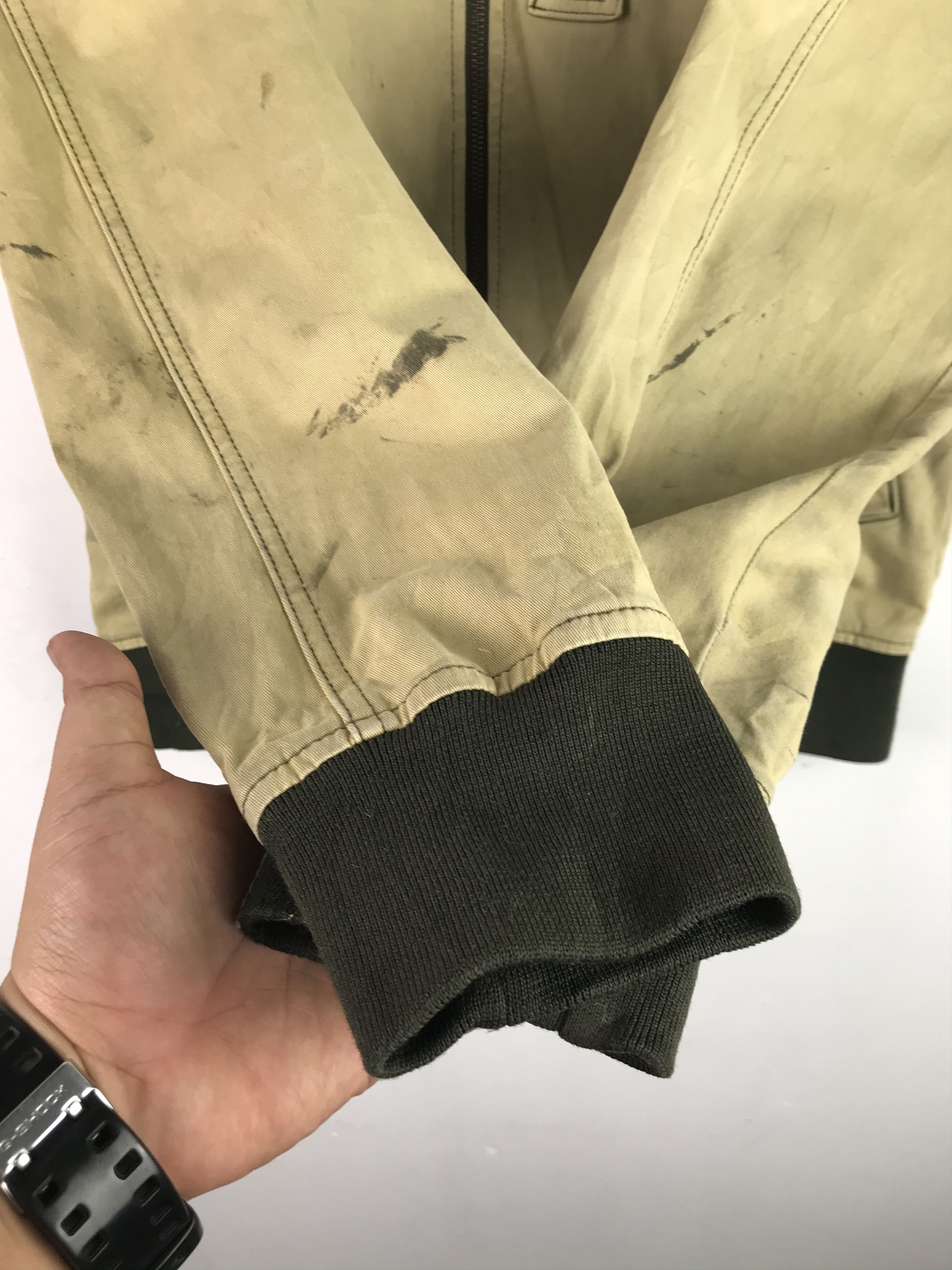 Japanese Brand × Vintage Vintage Distressed Full Zipper Tactical Bomber Jacket Size US L / EU 52-54 / 3 - 7 Thumbnail