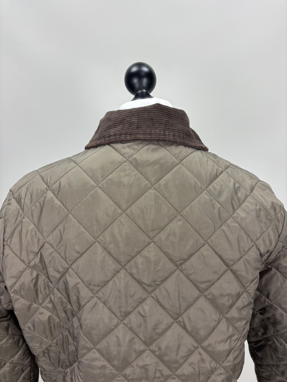Barbour Mens quilted jacket Barbour Liddesdale Size S Color Brown Size US S / EU 44-46 / 1 - 8 Thumbnail