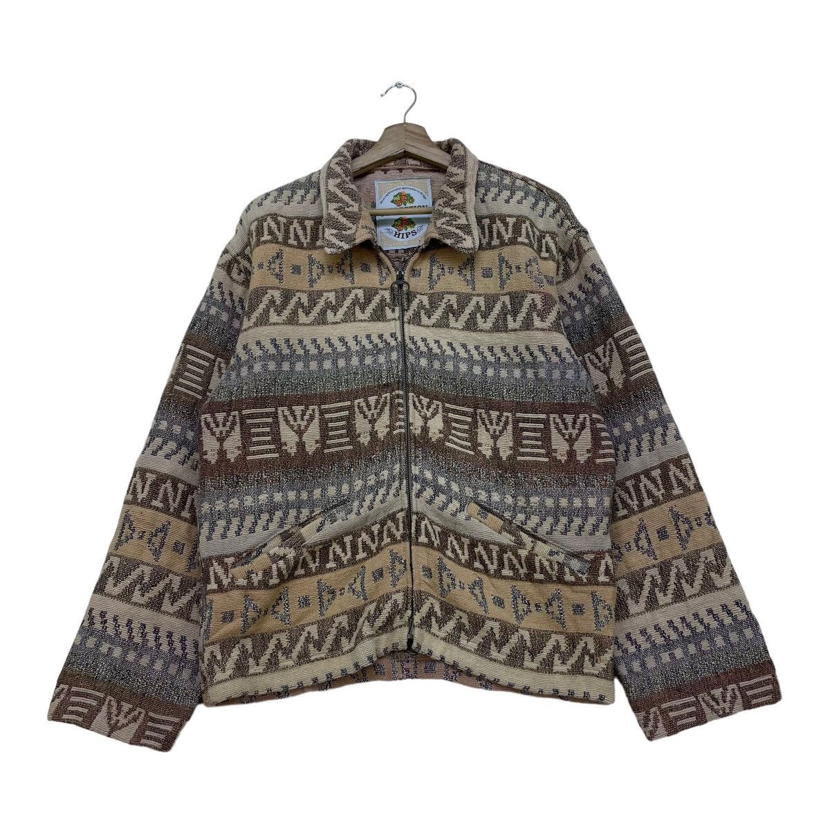 Native 💥Vtg Japanese Brand Collection Hip Full Print Nice Design Size US M / EU 48-50 / 2 - 1 Thumbnail