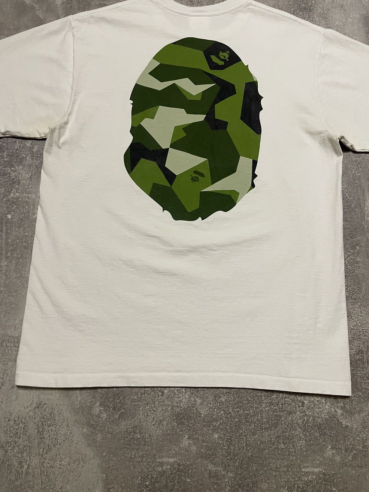 Bape Splinter Camo Big Ape Head Tee Size US L / EU 52-54 / 3 - 17 Thumbnail