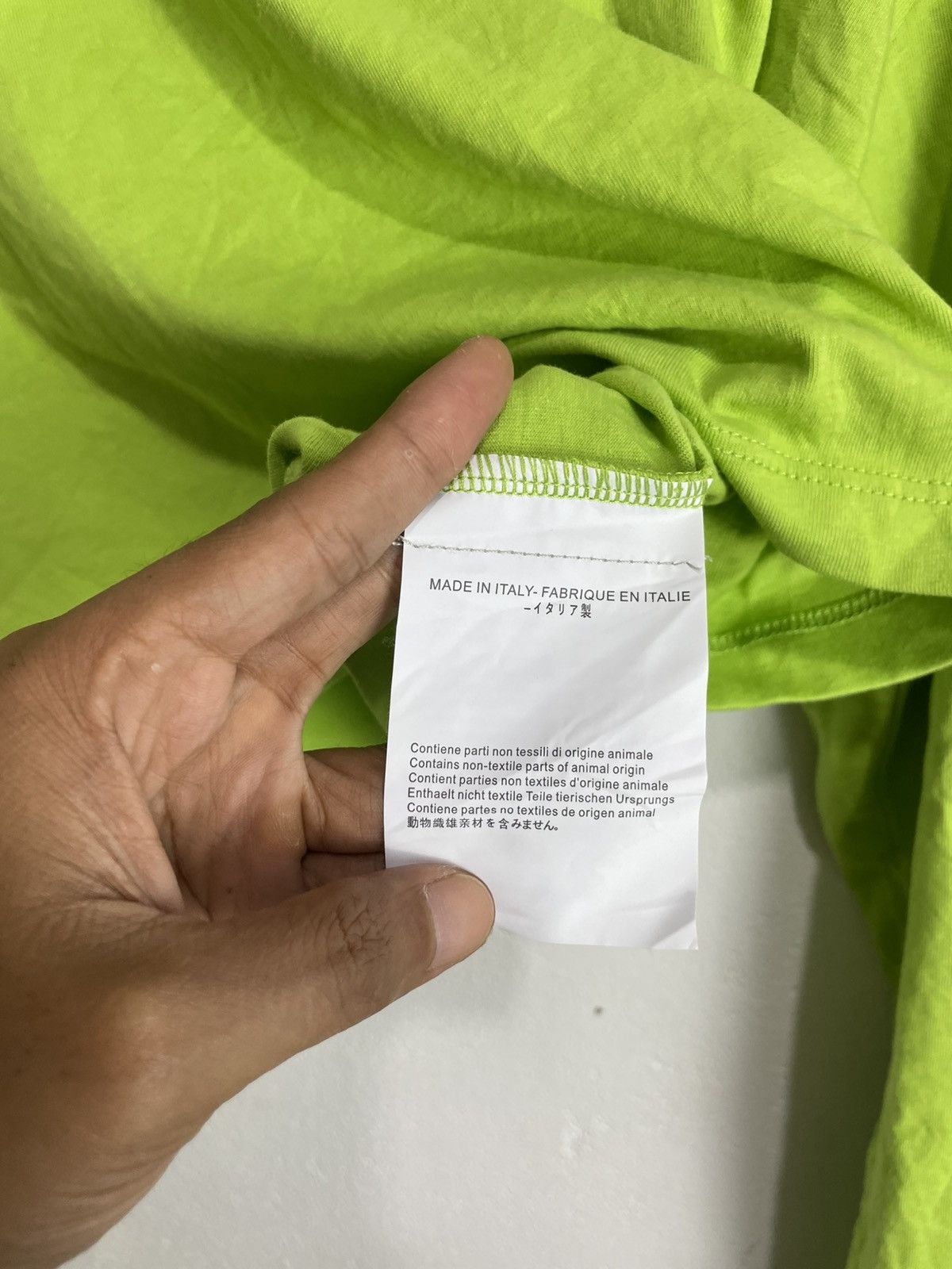 Marni Marni cropped Oversized logo green longsleeve Size L / US 10 / IT 46 - 4 Thumbnail