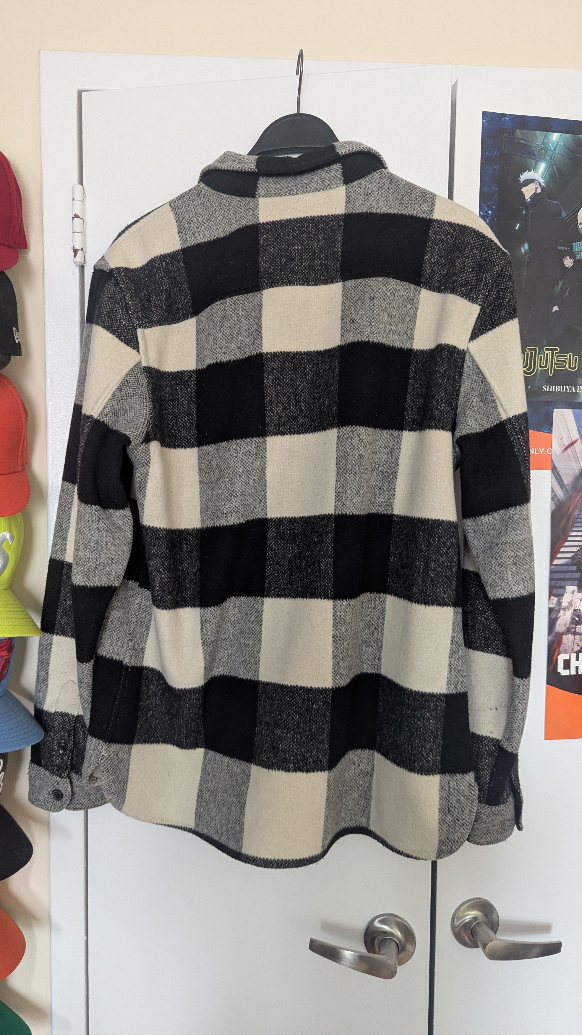 Allsaints Heavy Wool Shirt Size US XL / EU 56 / 4 - 2 Thumbnail