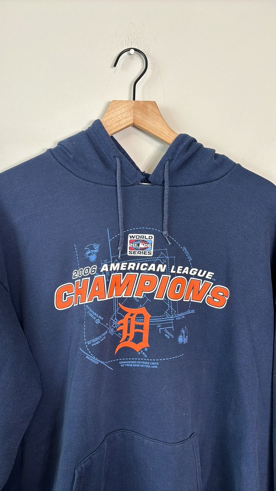 MLB × Vintage Vintage Detroit Tigers Hoodie Size US L / EU 52-54 / 3 - 2 Thumbnail