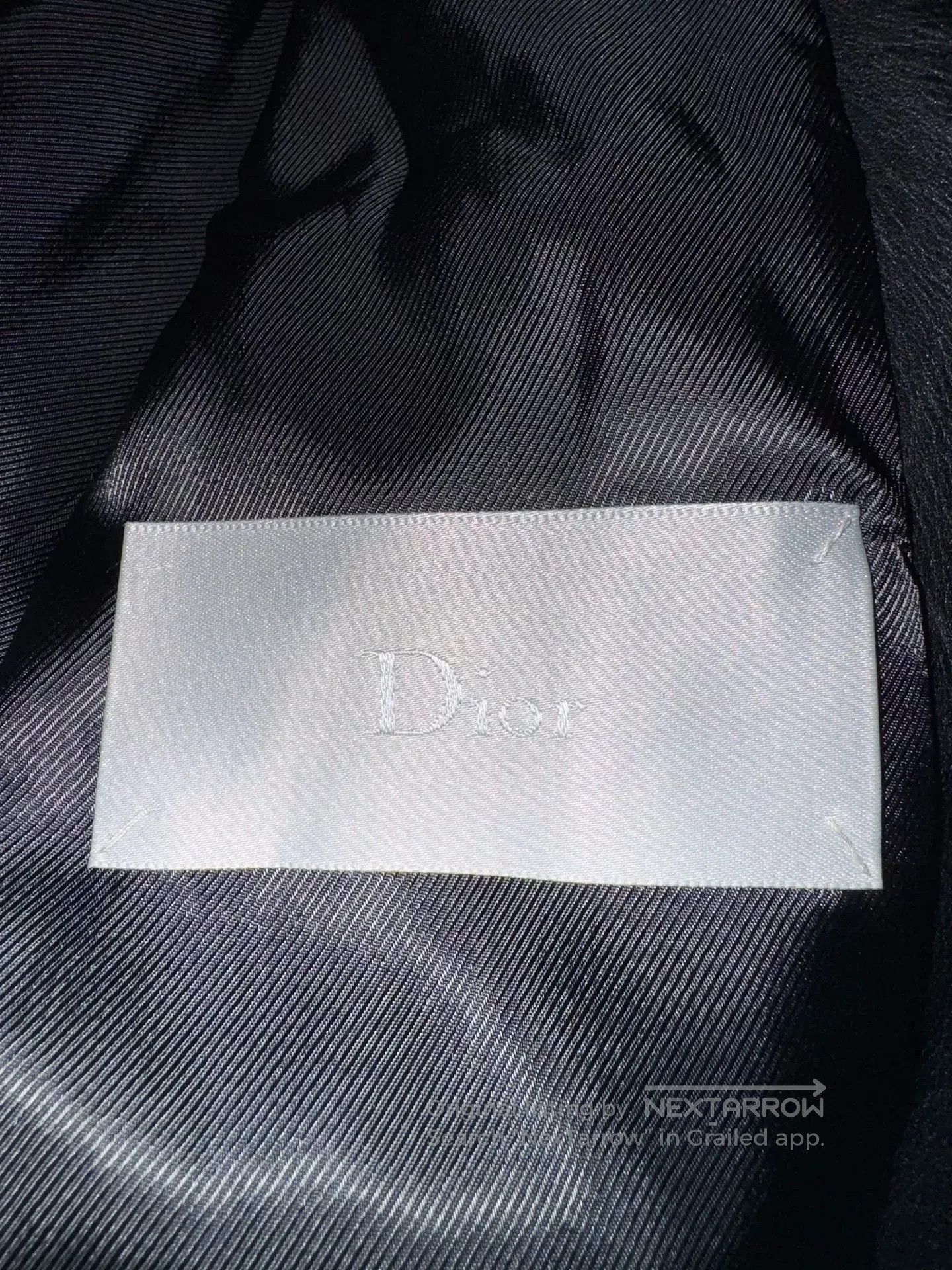 Other Diorhomme 18FW Fur Collar Leather Jacket. Size US XL / EU 56 / 4 - 6 Thumbnail