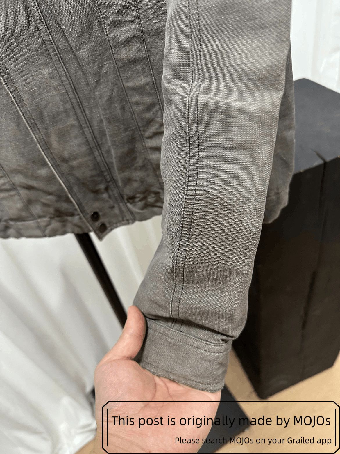 Dries Van Noten Sz 50 Dries Van Noten Vintage Washed Zip-up Jacket Size US M / EU 48-50 / 2 - 3 Thumbnail