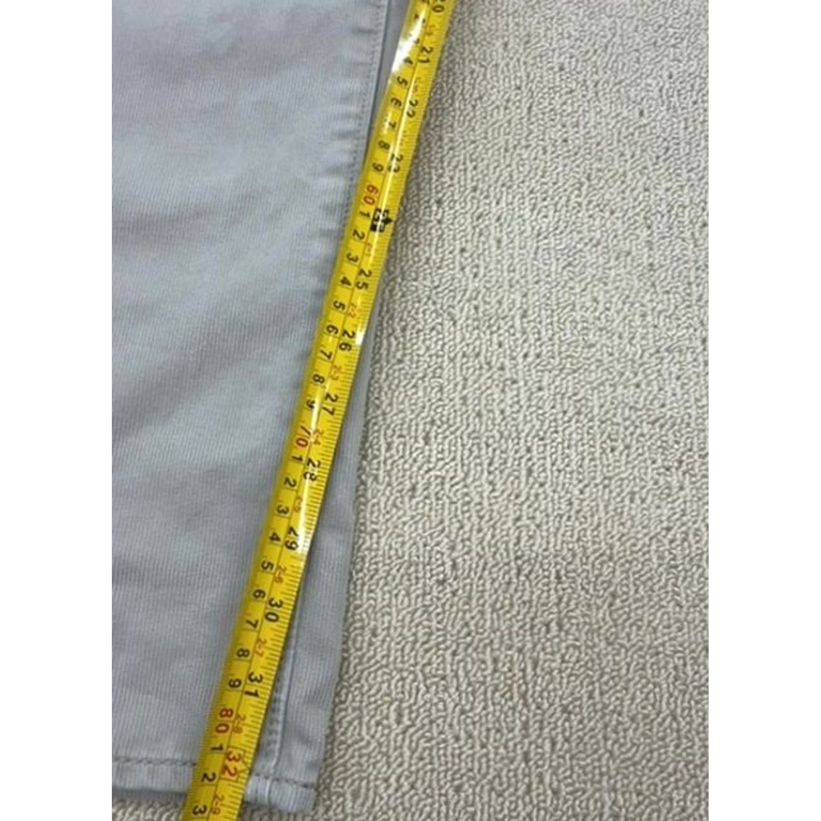 Levi's Levi's Men Slim 513 Jeans Grey 32x34 100% Cotton Denim Jeans Men Size US 32 / EU 48 - 7 Thumbnail