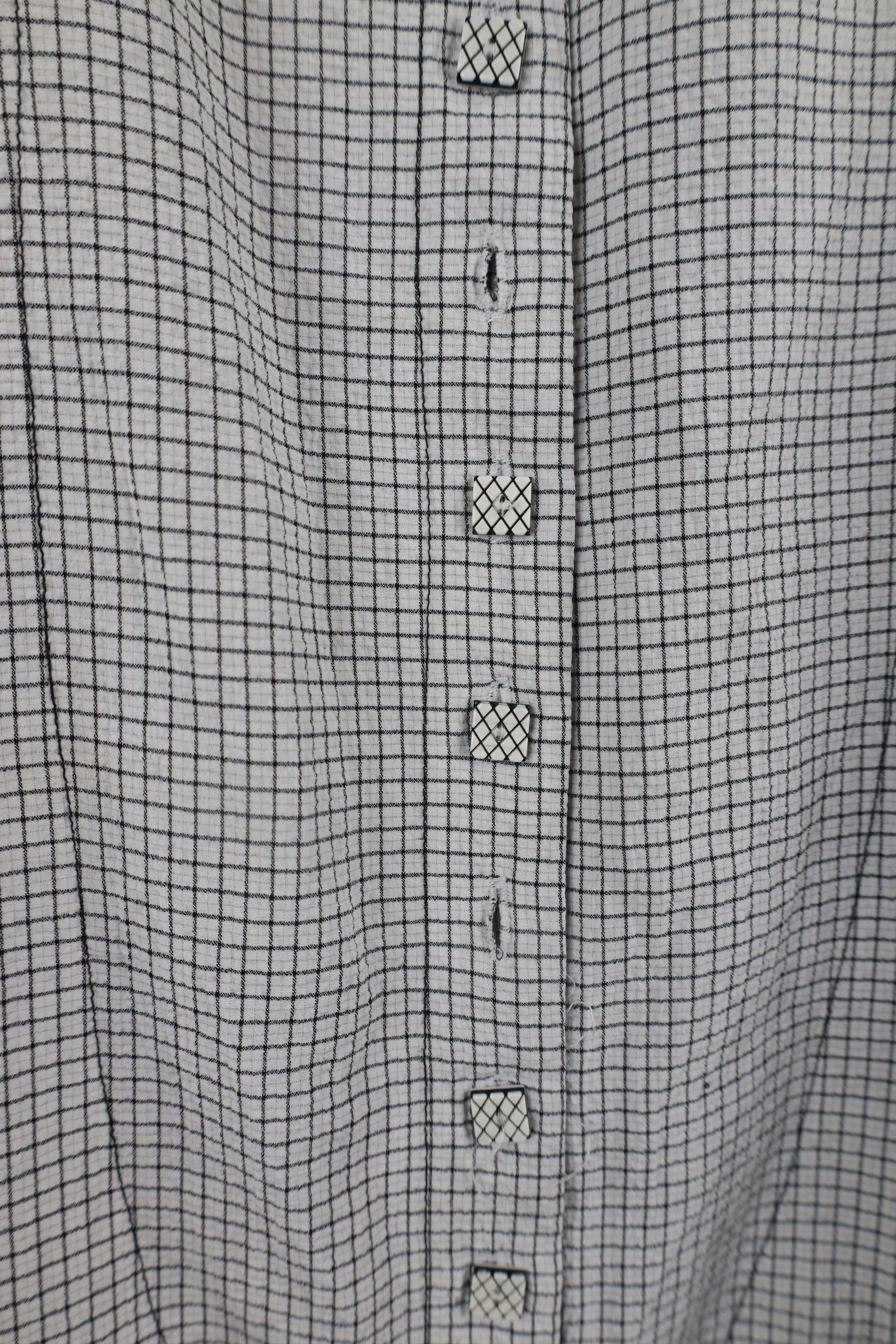 Vintage Vintage 90s Lagenlook Oversized Button Tunic Shirt Size M / US 6-8 / IT 42-44 - 4 Thumbnail