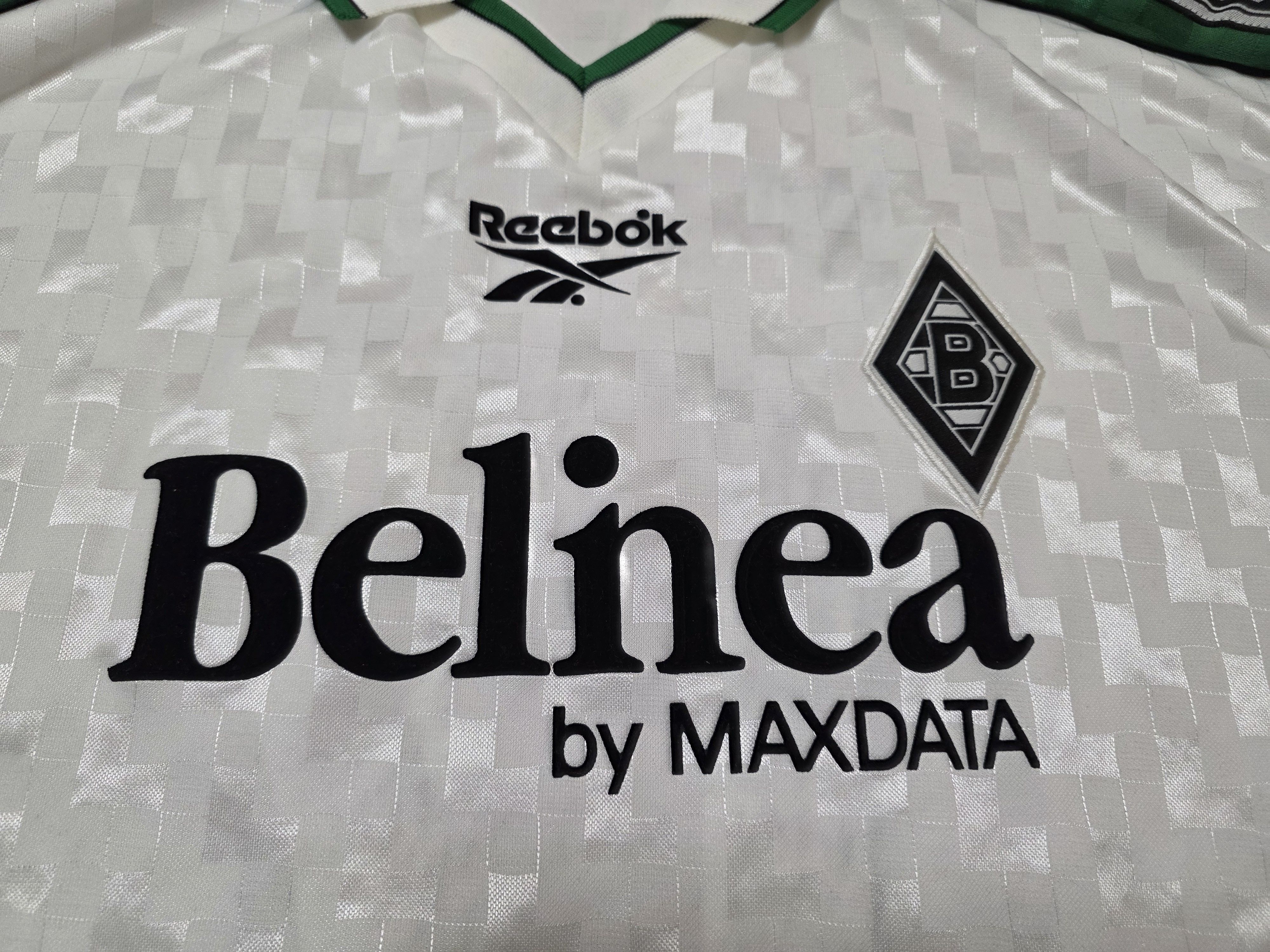 Vintage BORUSSIA MONCHENGLADBACH 1998 1999 MATCH WORN FOOTBALL Size US XL / EU 56 / 4 - 3 Thumbnail