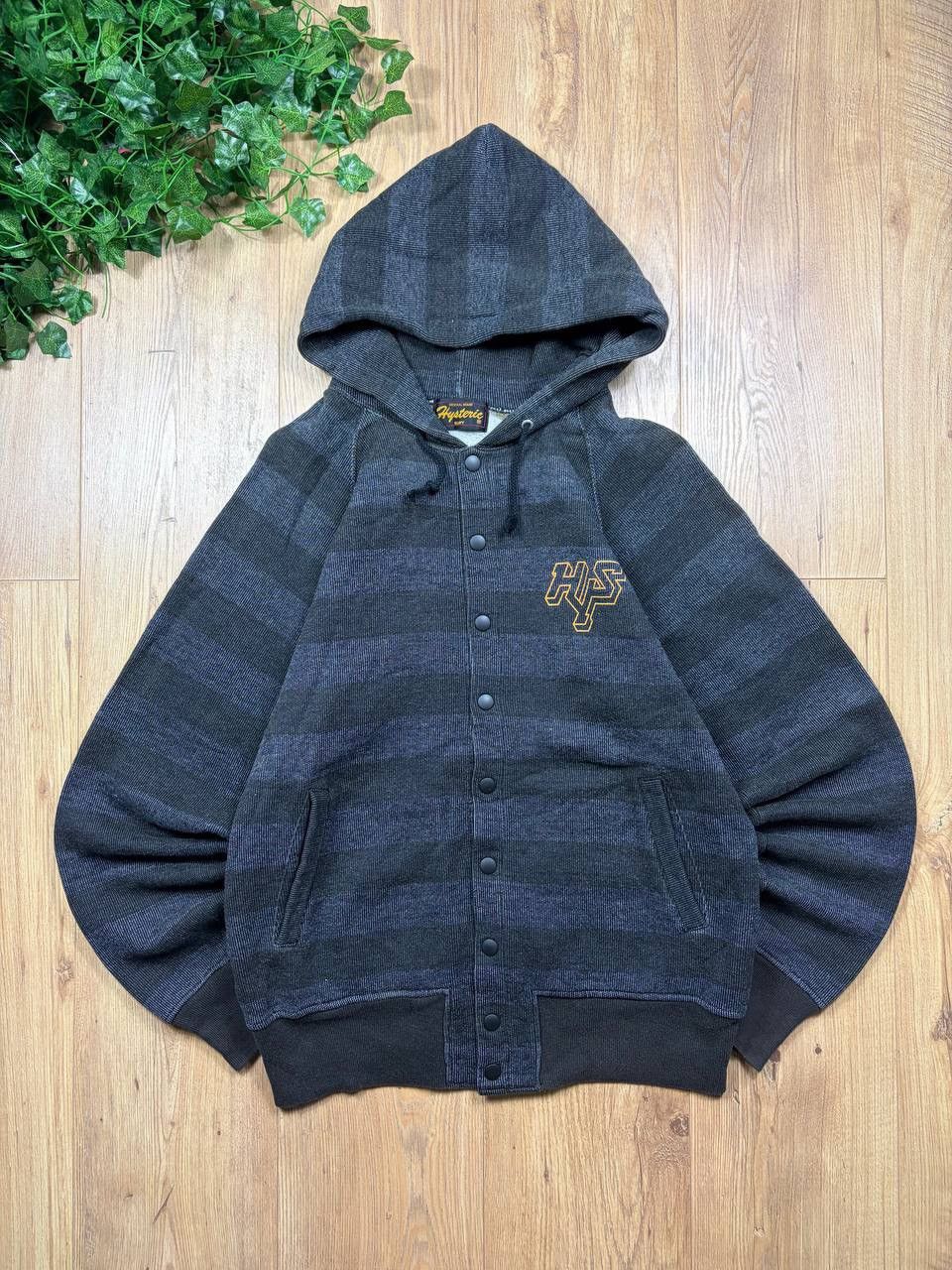 Hysteric Glamour HYSTERIC GLAMOUR BUTTON HOODIE Y2K RARE ARCHIVE HYS Size US M / EU 48-50 / 2 - 1 Thumbnail