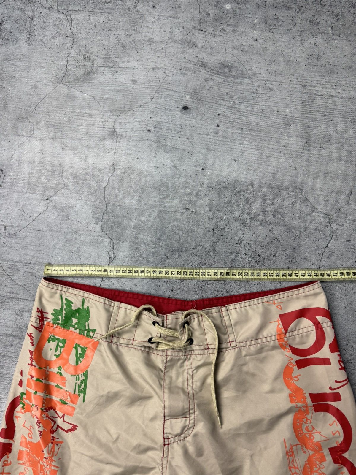 Billabong Vintage Billabong Board Shorts Signature Andy Irons Size US 36 / EU 52 - 2 Thumbnail