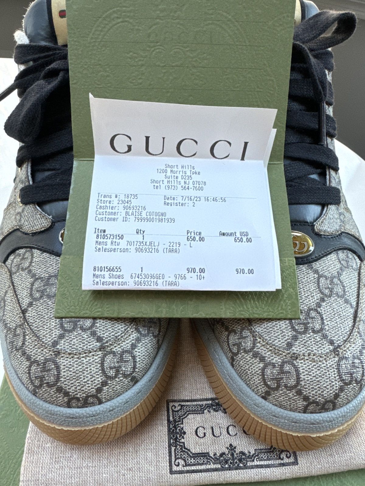 Men’s Gucci Sneakers
