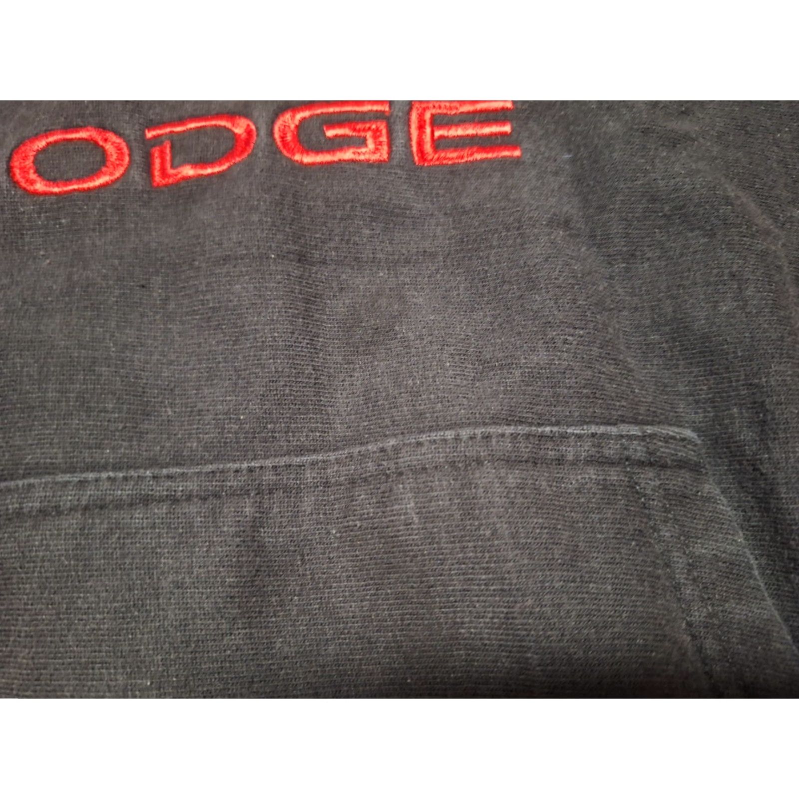Vintage VINTAGE Dodge Motorsports Hoodie Mens M Black Embroidered Logo Sweatshirt Size US M / EU 48-50 / 2 - 4 Thumbnail