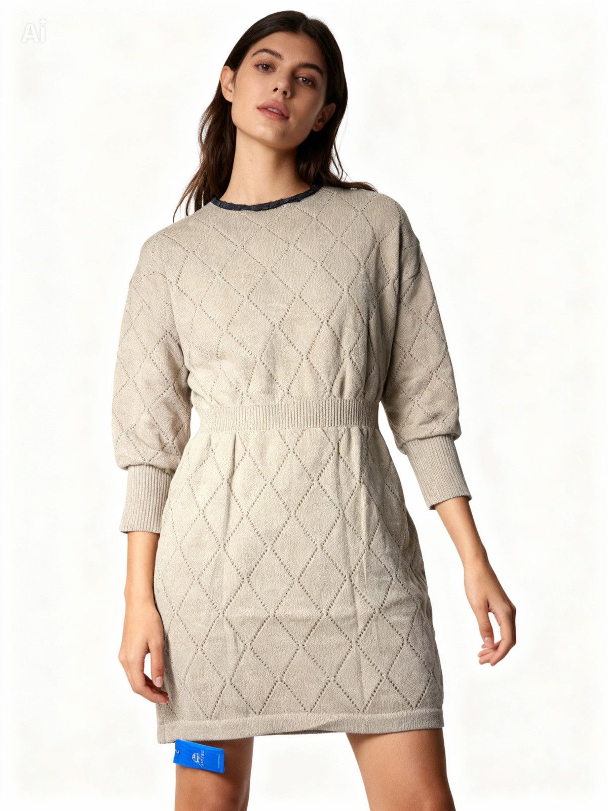 J.Crew Women sweater pointer knit sleeve pullover scalloped Size XL / US 12-14 / IT 48-50 - 2 Thumbnail