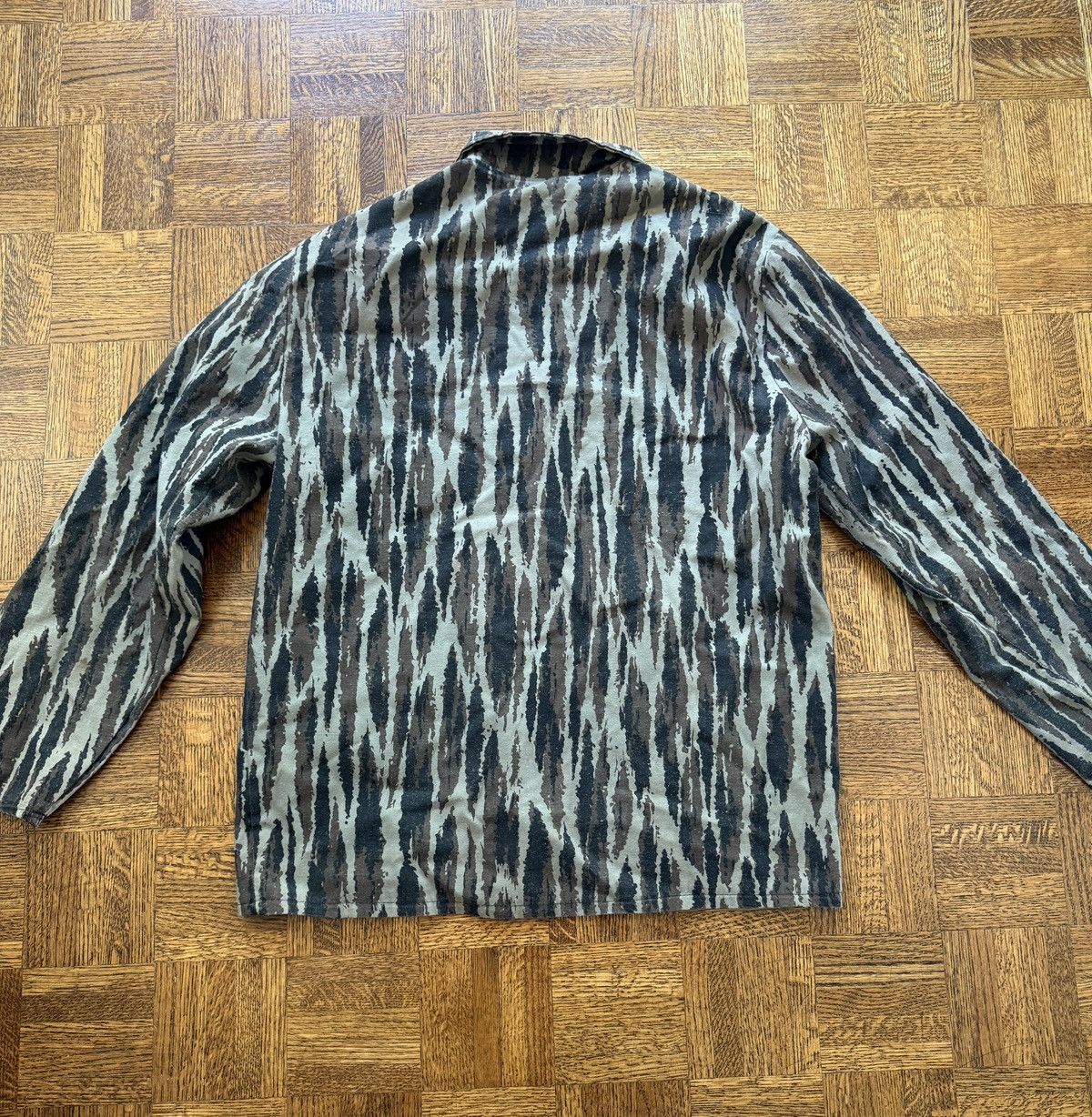 Vintage Vintage Camouflage Lightweight Zip Up Hunting Jacket Size US L / EU 52-54 / 3 - 5 Thumbnail