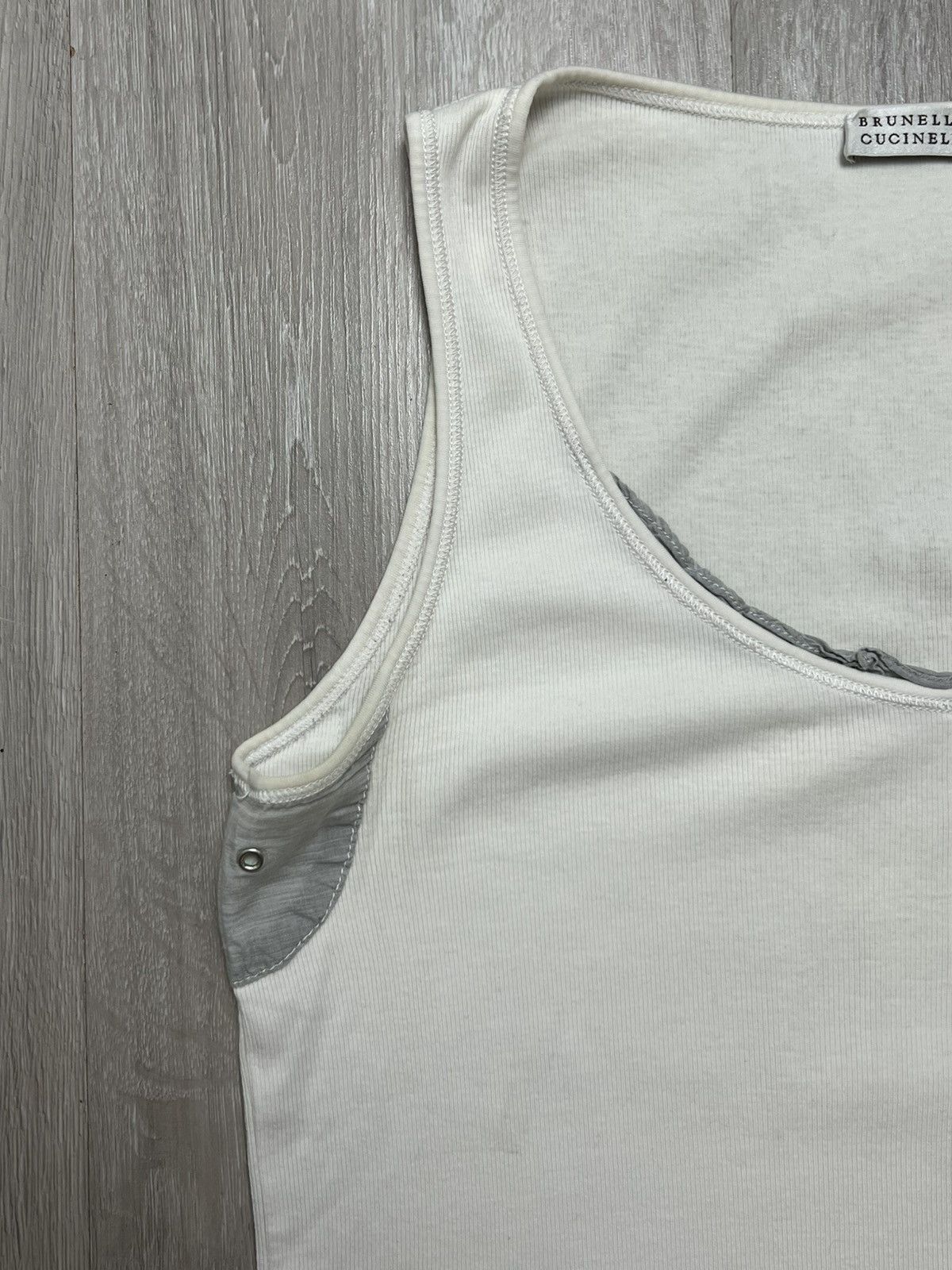 Brunello Cucinelli Brunello Cucinelli Tank Top Size M / US 6-8 / IT 42-44 - 2 Thumbnail